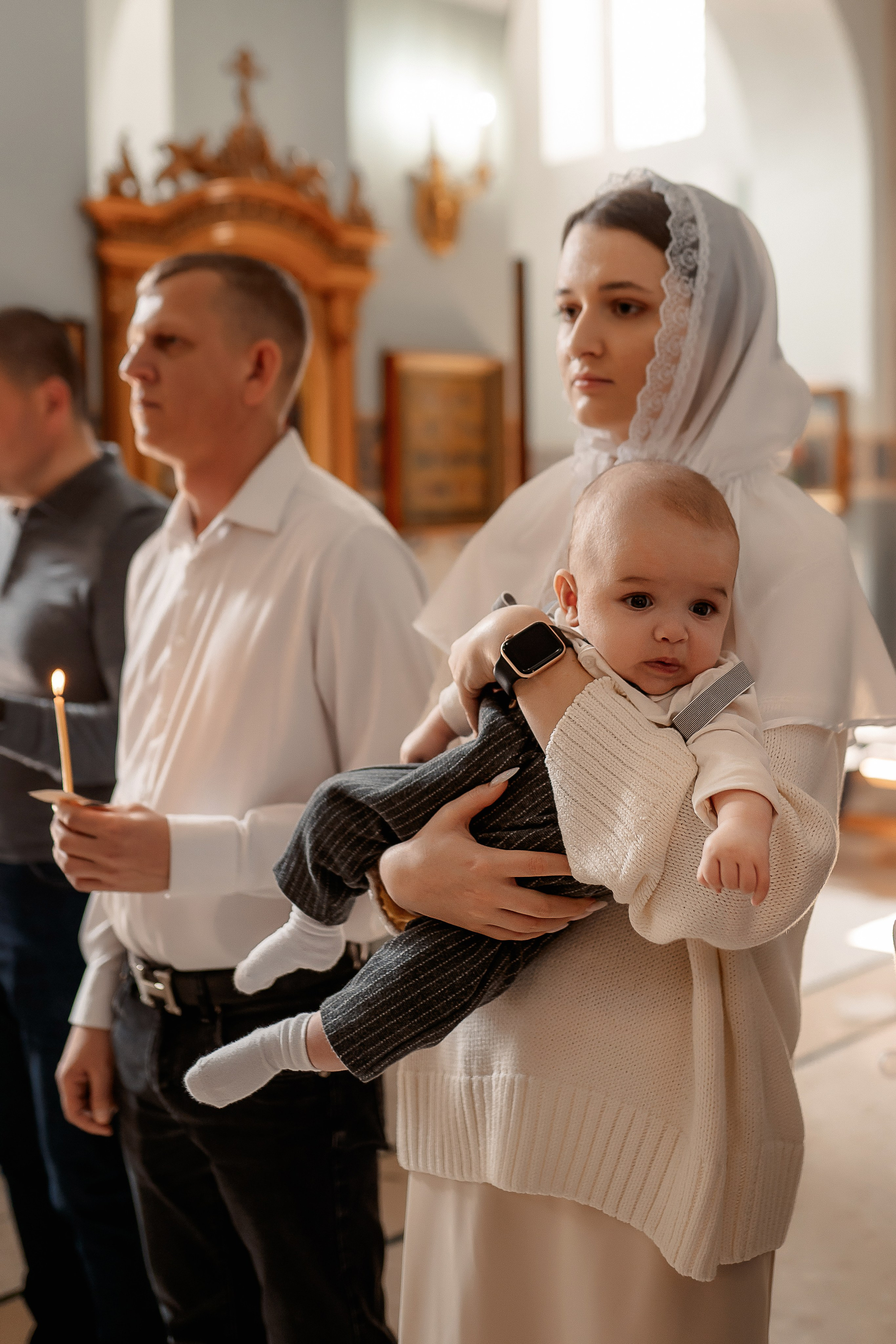 Крещение Адама. Семейный и детский фотограф в Краснодаре
