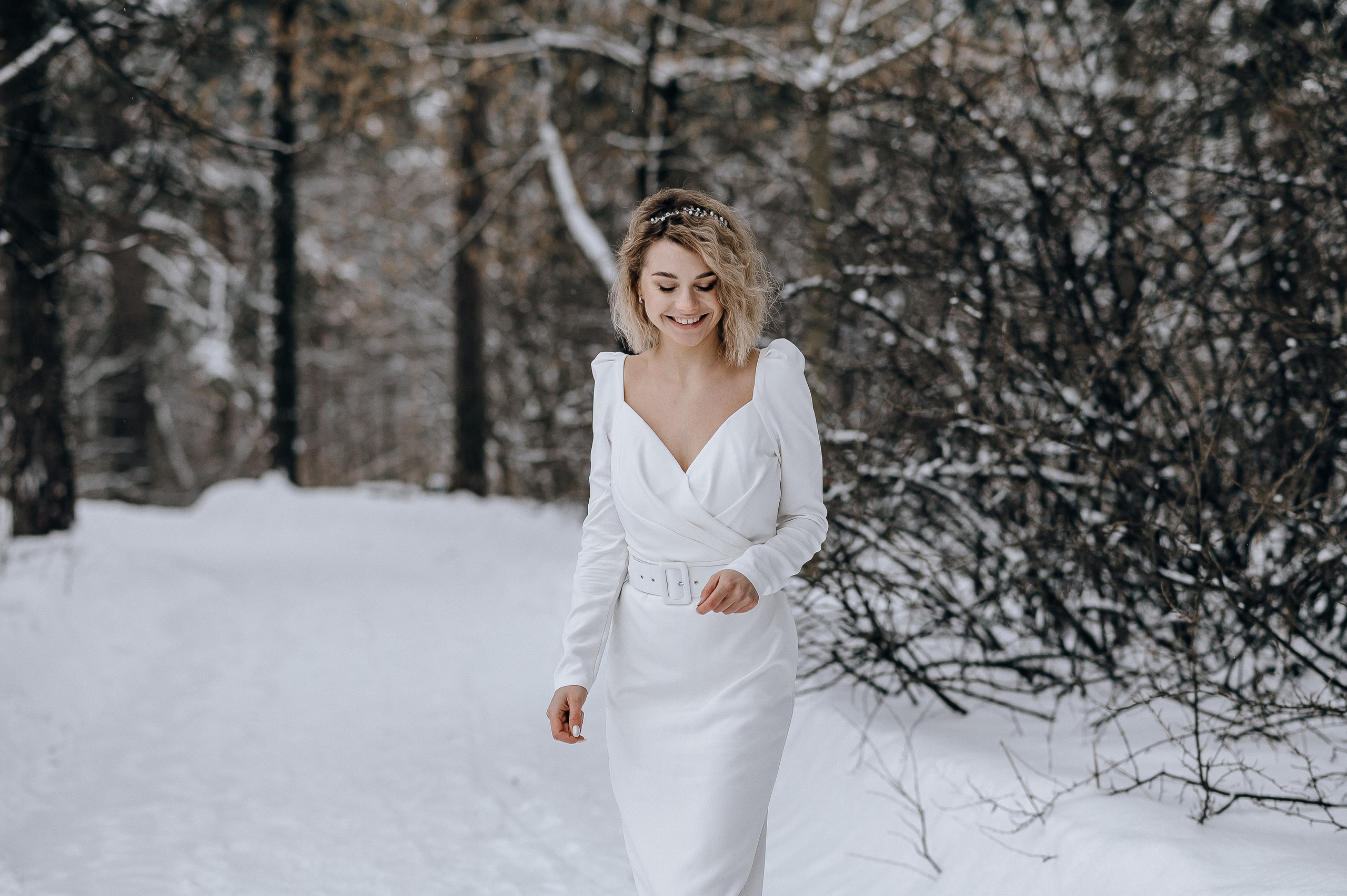 Где сделать свадебную фотосессию зимой в Москве. Свадебный фотограф Москва — Сергей и Татьяна