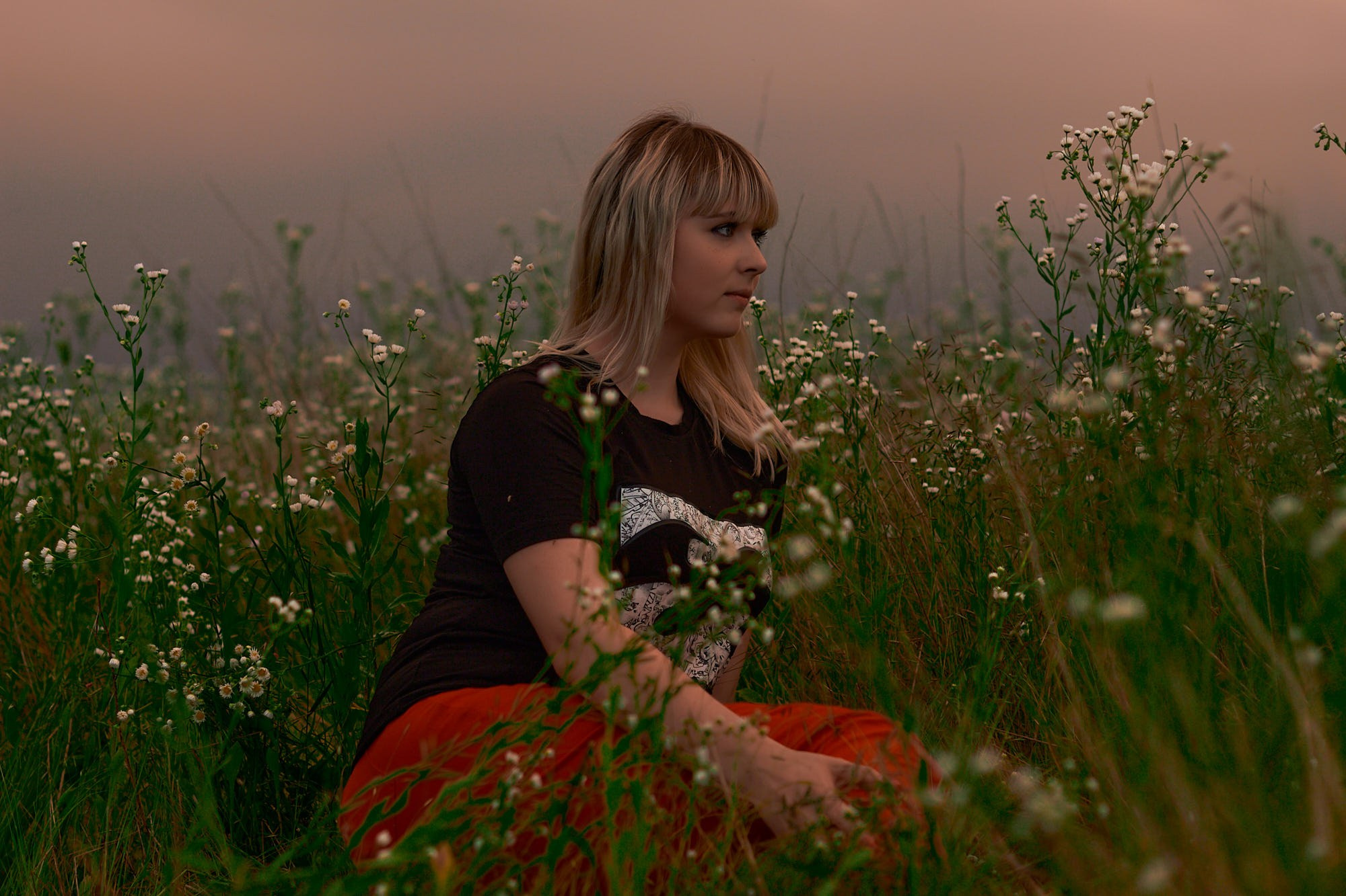 Фотосессия в ромашковом поле Лиля. Семейный и свадебный фотограф в Краснодаре Михеева Светлана