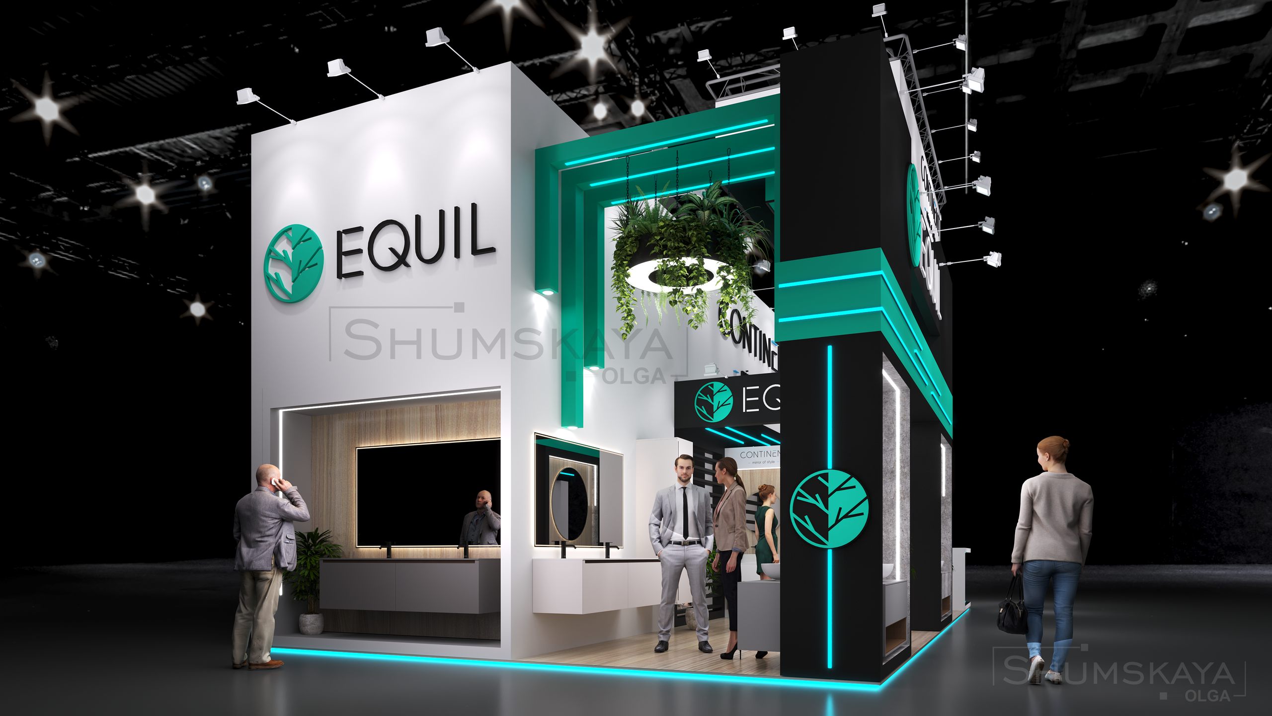 ДИЗАЙН ВЫСТАВОЧНОГО СТЕНДА CONTINENT. Выставочные стенды. Студия интерьера