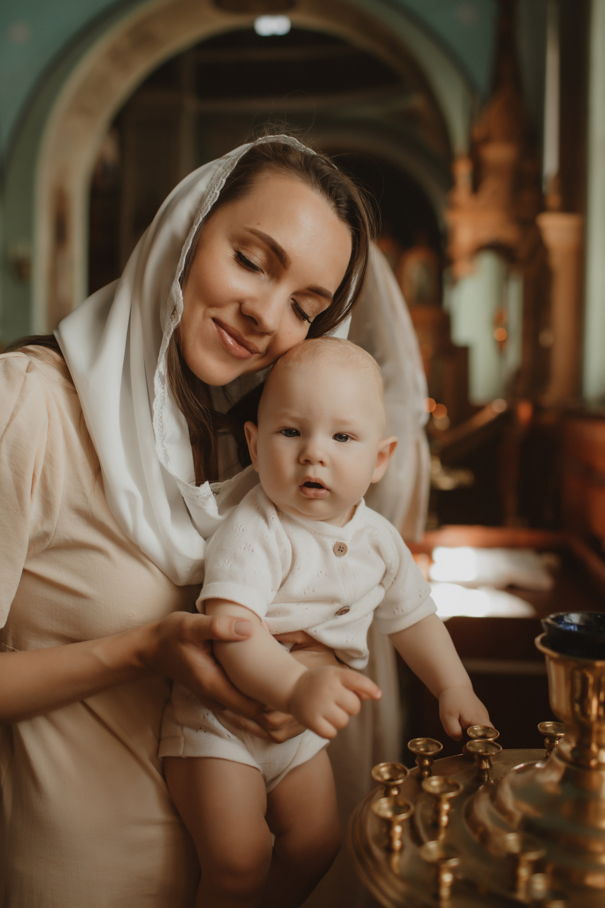 Крещение. Семейный фотограф в Челябинске Ксения Зубкова