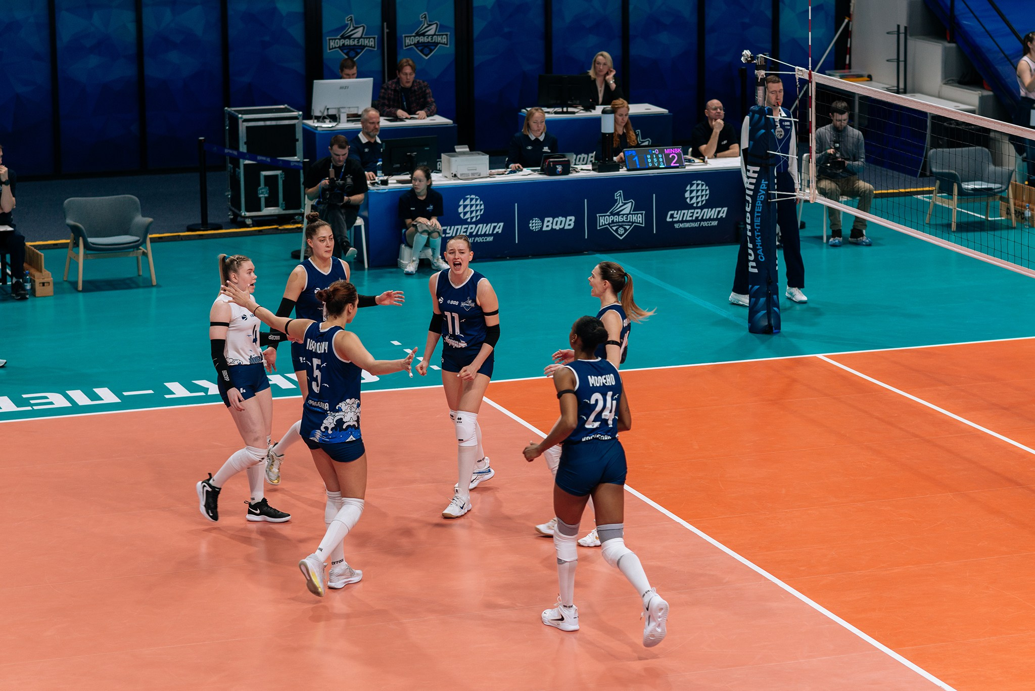 «Корабелка» — «Минчанка» Суперлига чемпионат России. Январь 26. Репортажный фотограф в Санкт-Петербурге Анастасия Клёпова