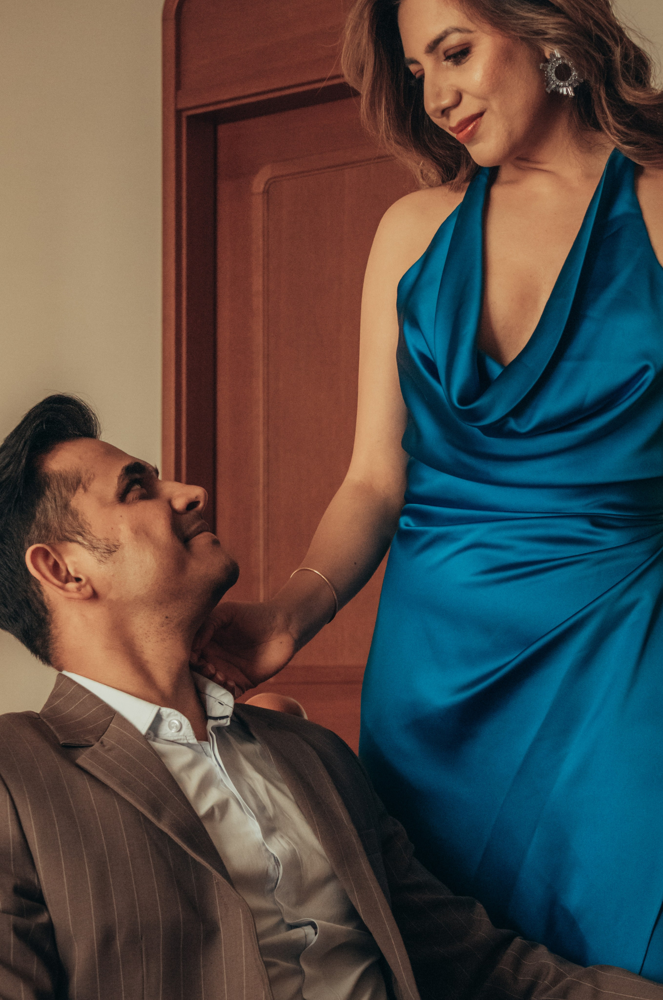 Nisha & Bharat Montenegrin anniversary. Portrait photographer in Tivat Montenegro Katerina Kirsanova