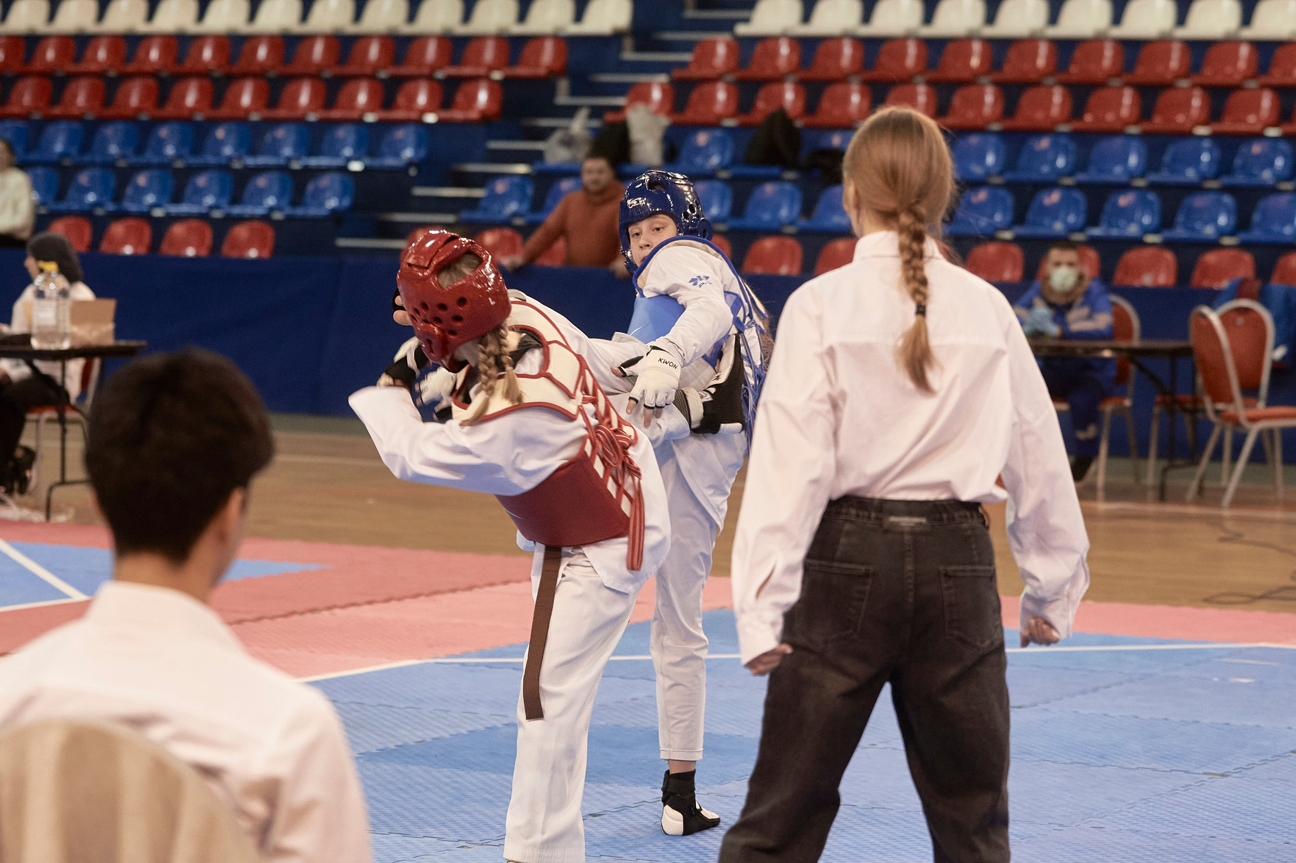 Taekwondo kids. Фотограф Наталья Леонова