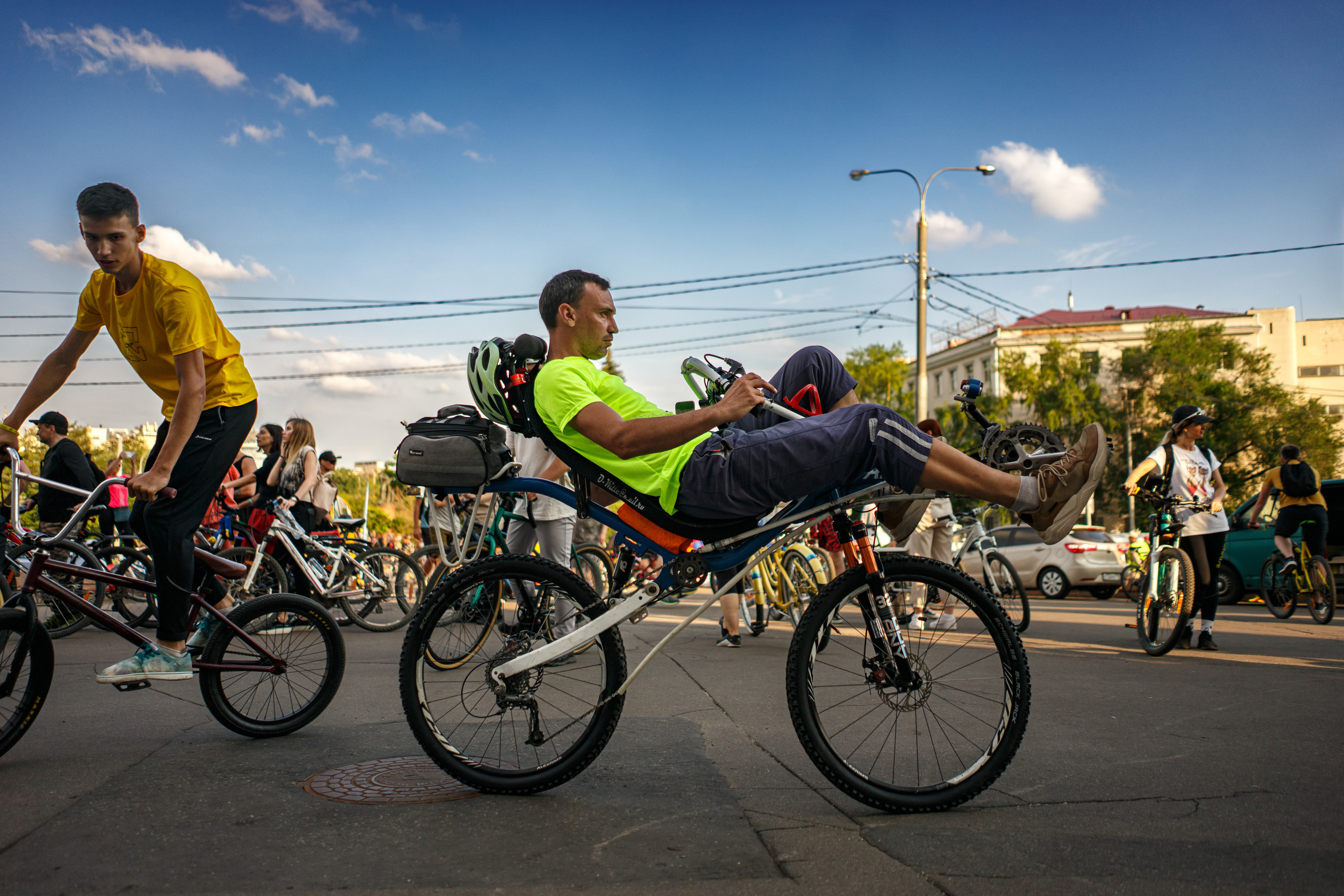 Велопробег LevelUp. Фотограф Москва | Павел Борзунов