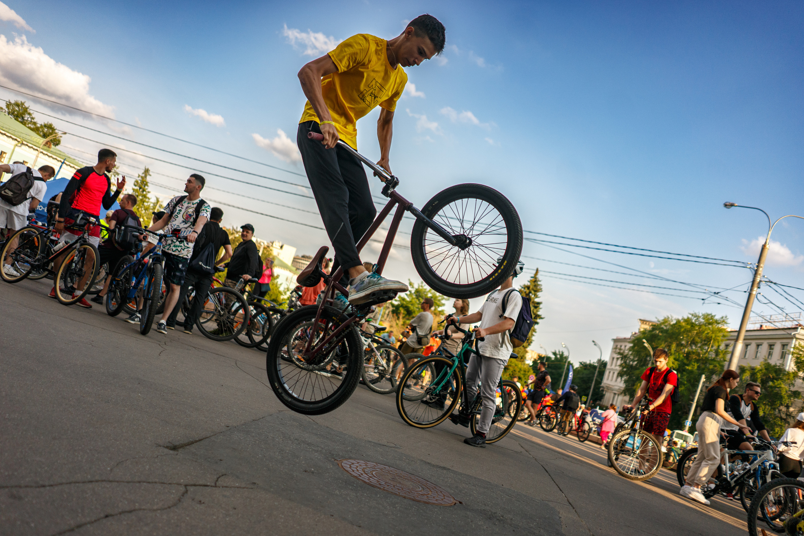 Велопробег LevelUp. Фотограф Москва | Павел Борзунов