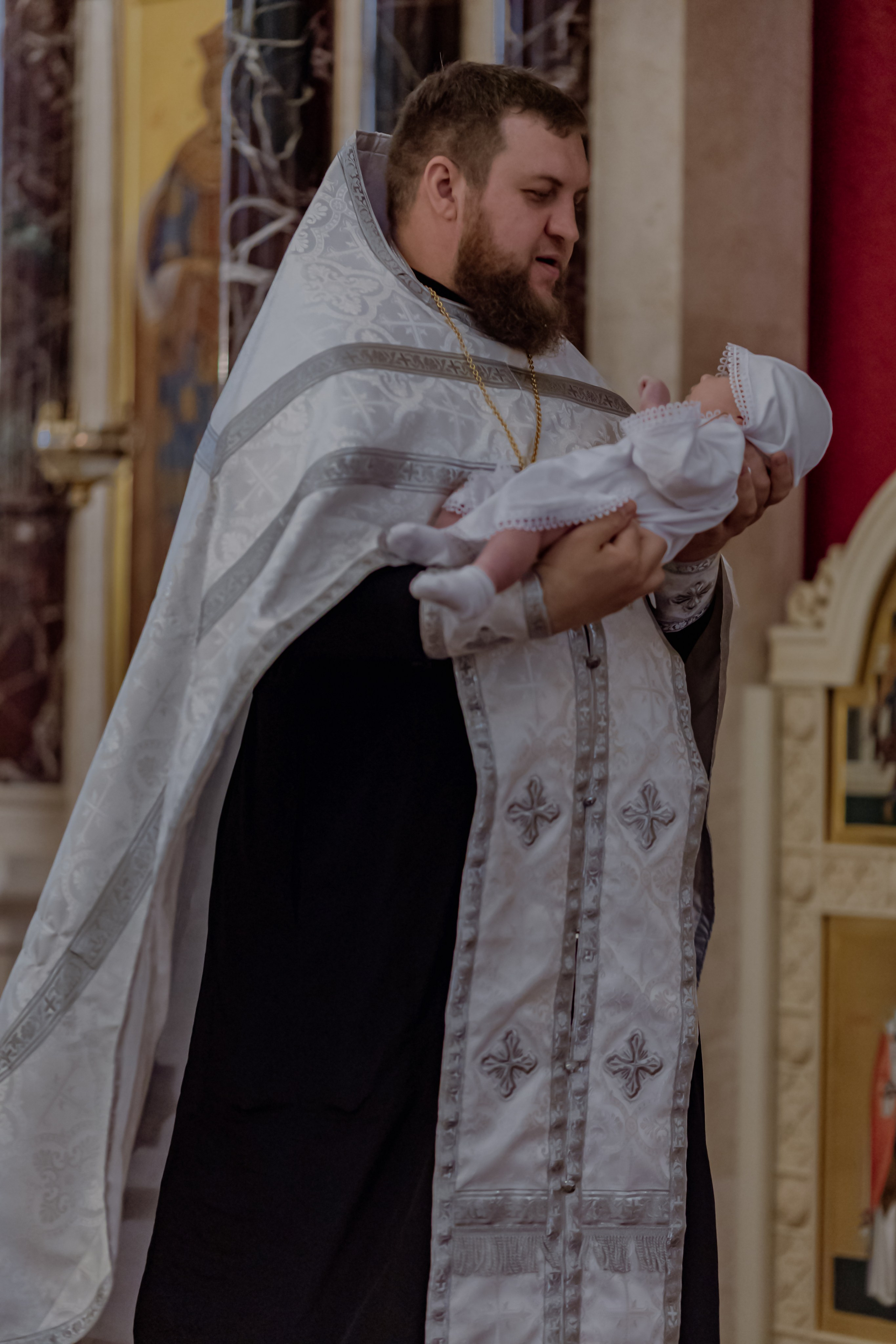 Крещение Семёна «Храм Георгия Победоносца». Детский и семейный фотограф Евгения Вахнеева Москва Зеленоград