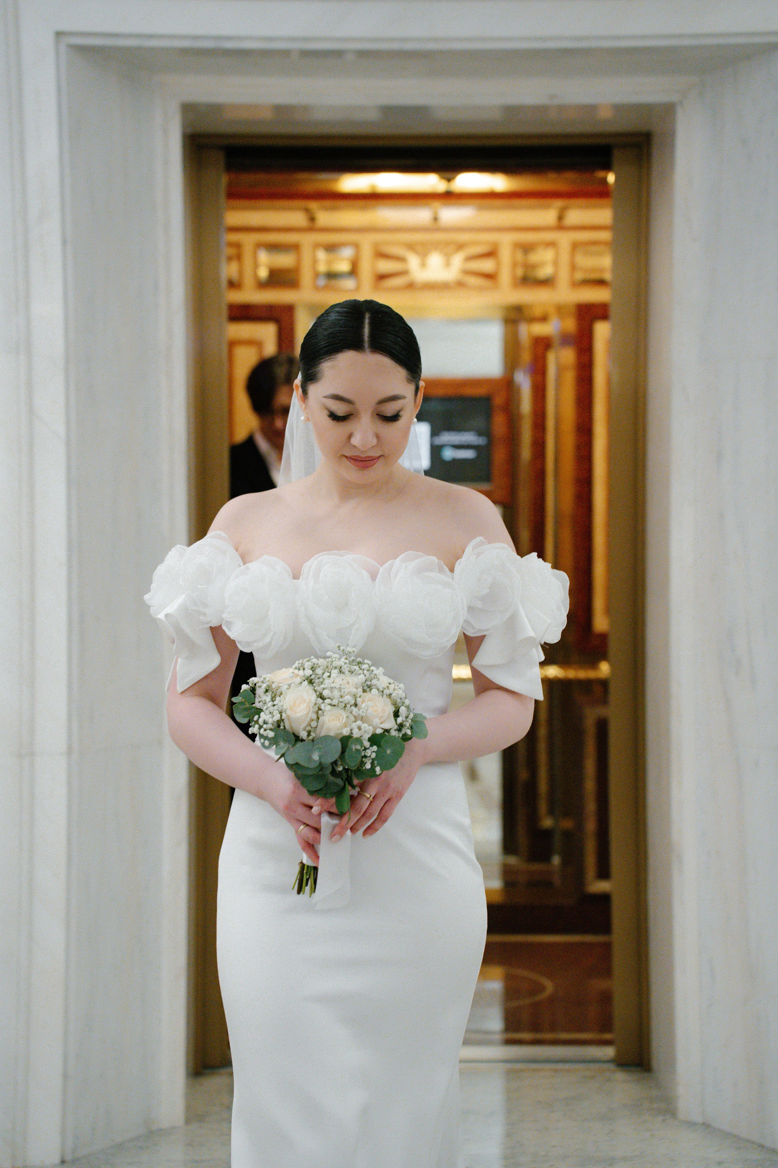 Свадебная фотосессия в гостинице Украина