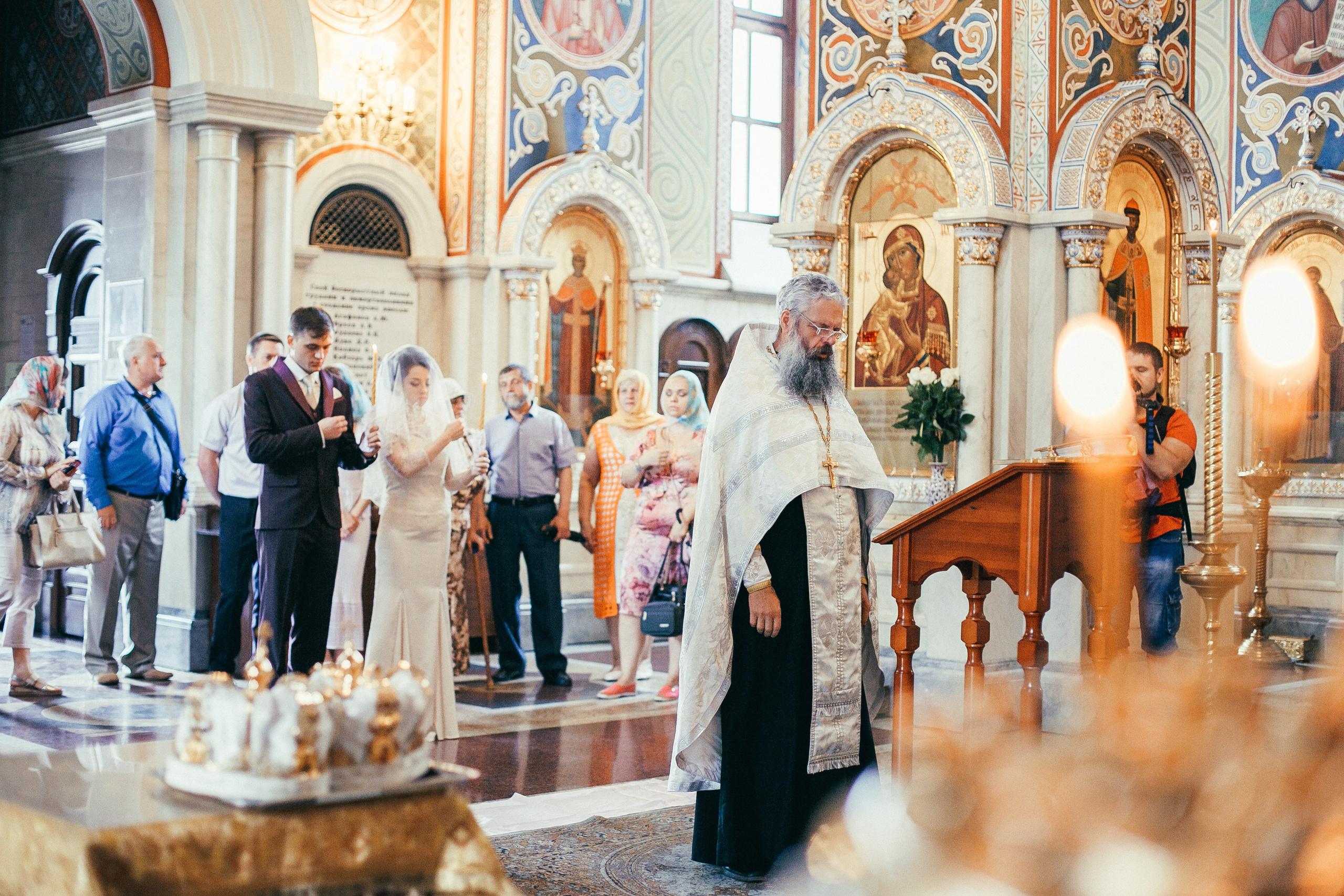 Фотосессия венчания в Самаре. Фотограф Сергей Логинов