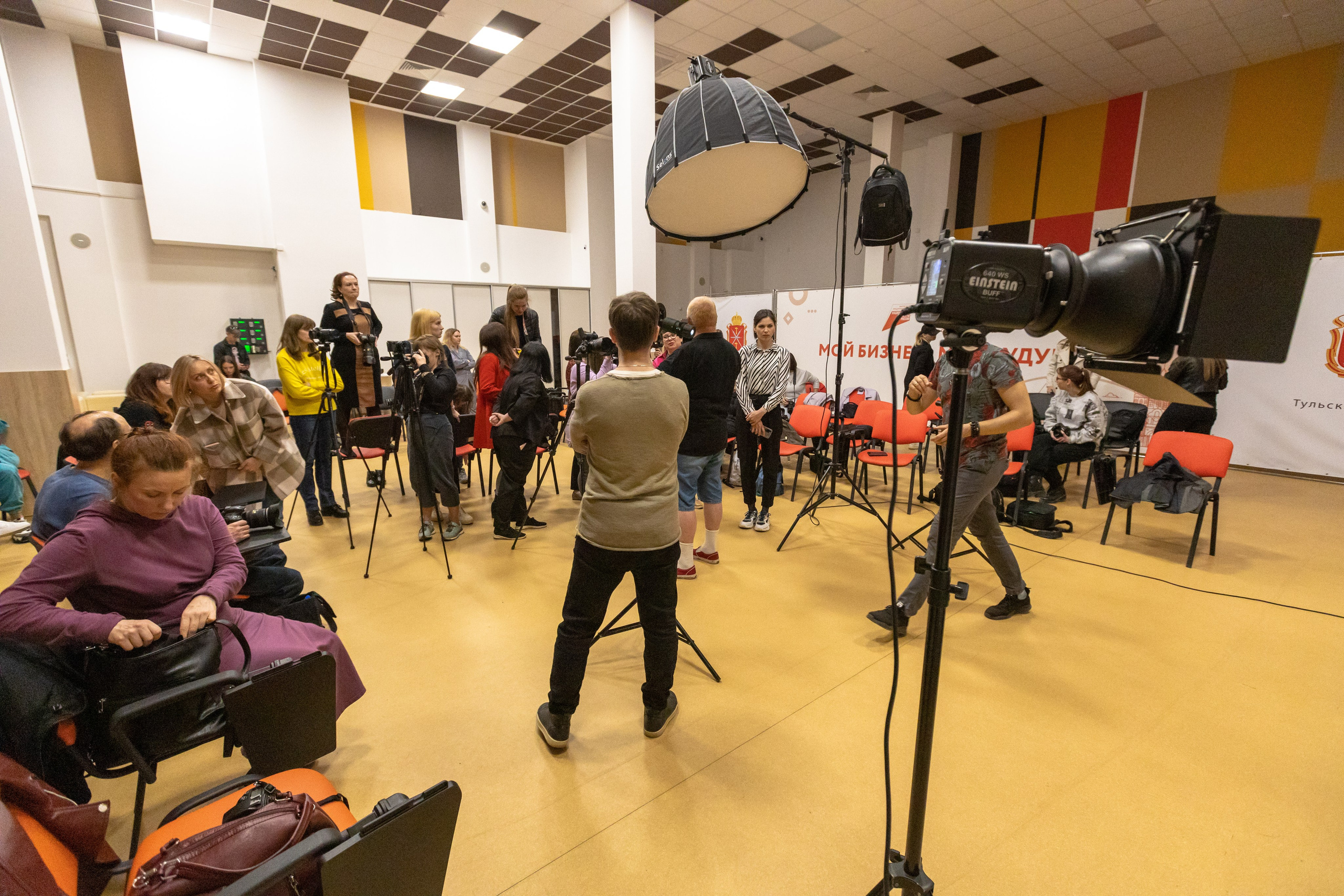 Репортаж для Мой Бизнес — Мастеркласс Павла Ребанда. Фотограф в Туле Крупский АнДРей. Фотостудия «КАДР71» в Туле