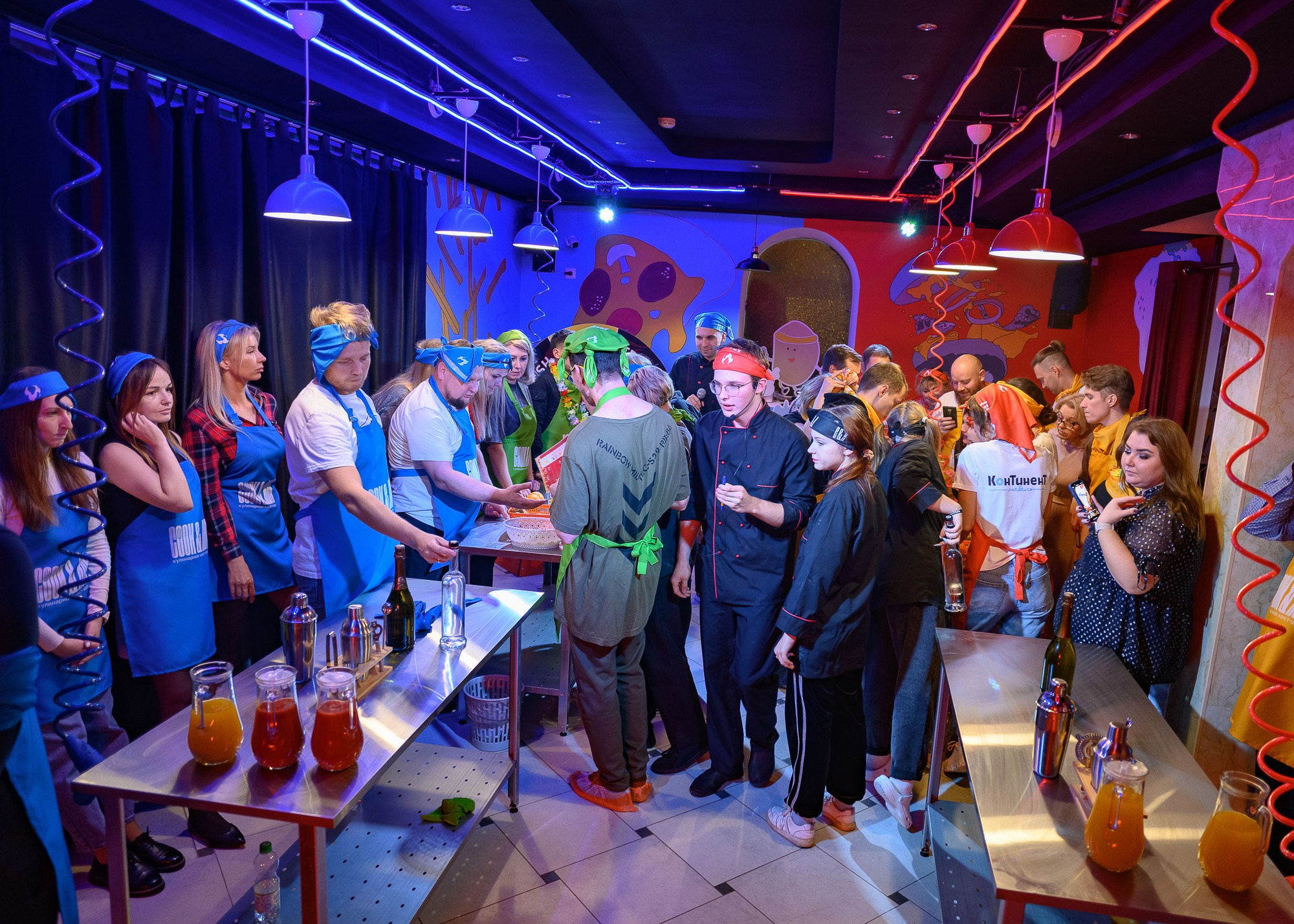 Кулинарный квест-шоу CooknRun. Фотограф Александр Данилов