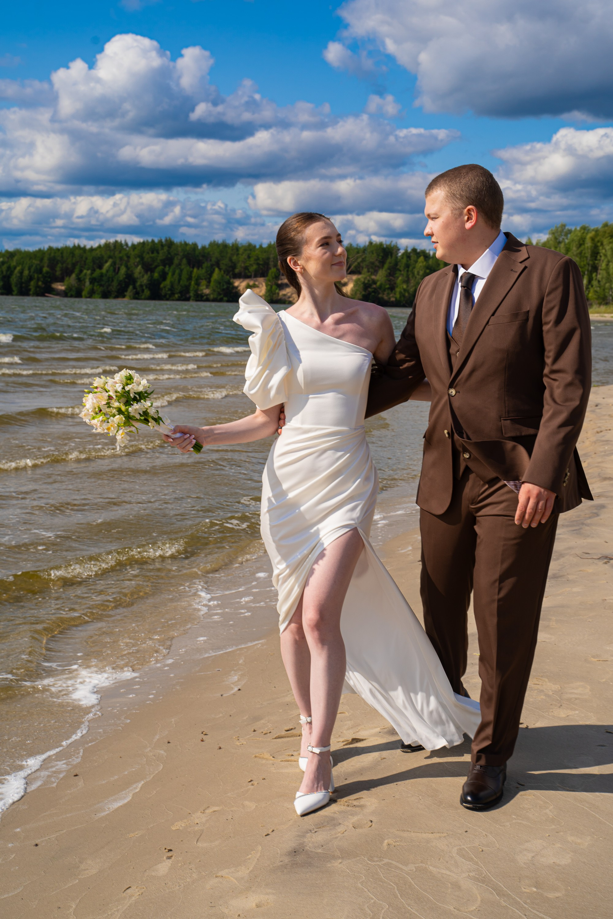 Свадебная прогулка Анастасия и Даниил. Разноплановый фотограф в Москве