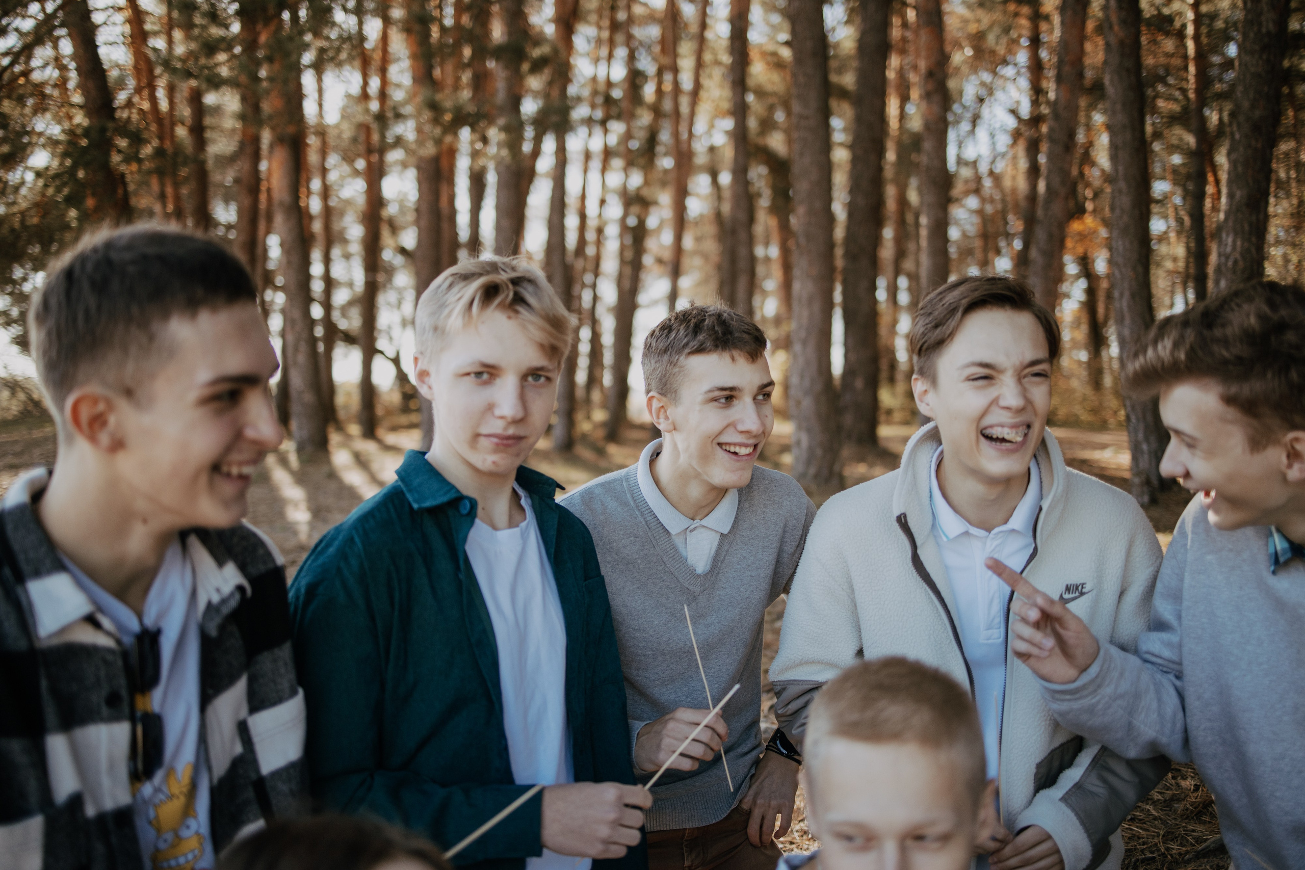 Фотосессия пикника для 11 класса. Выпускные альбомы в Серпухове