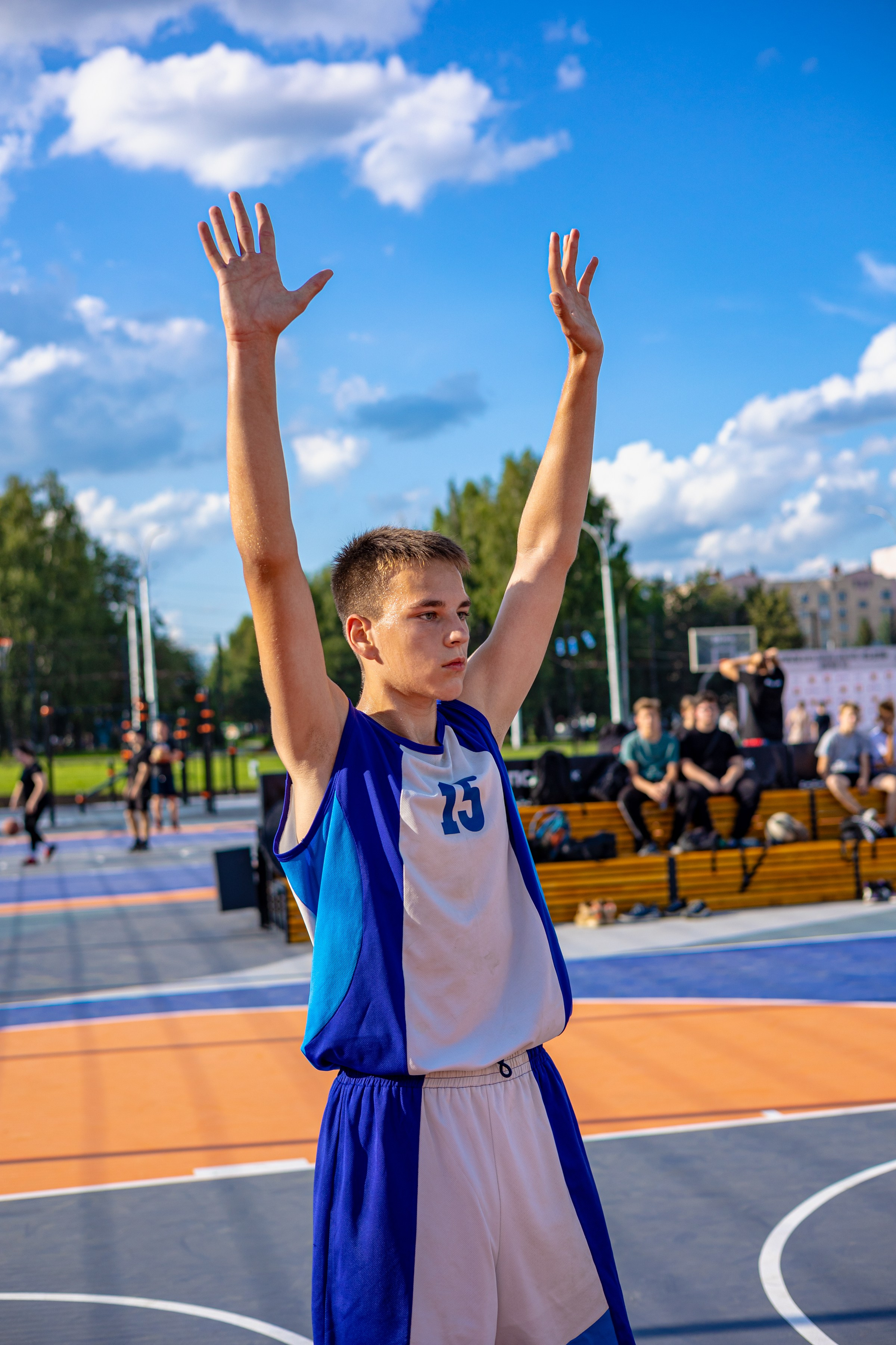 Детская баскетбольная сборная. Фотограф Князев Сергей