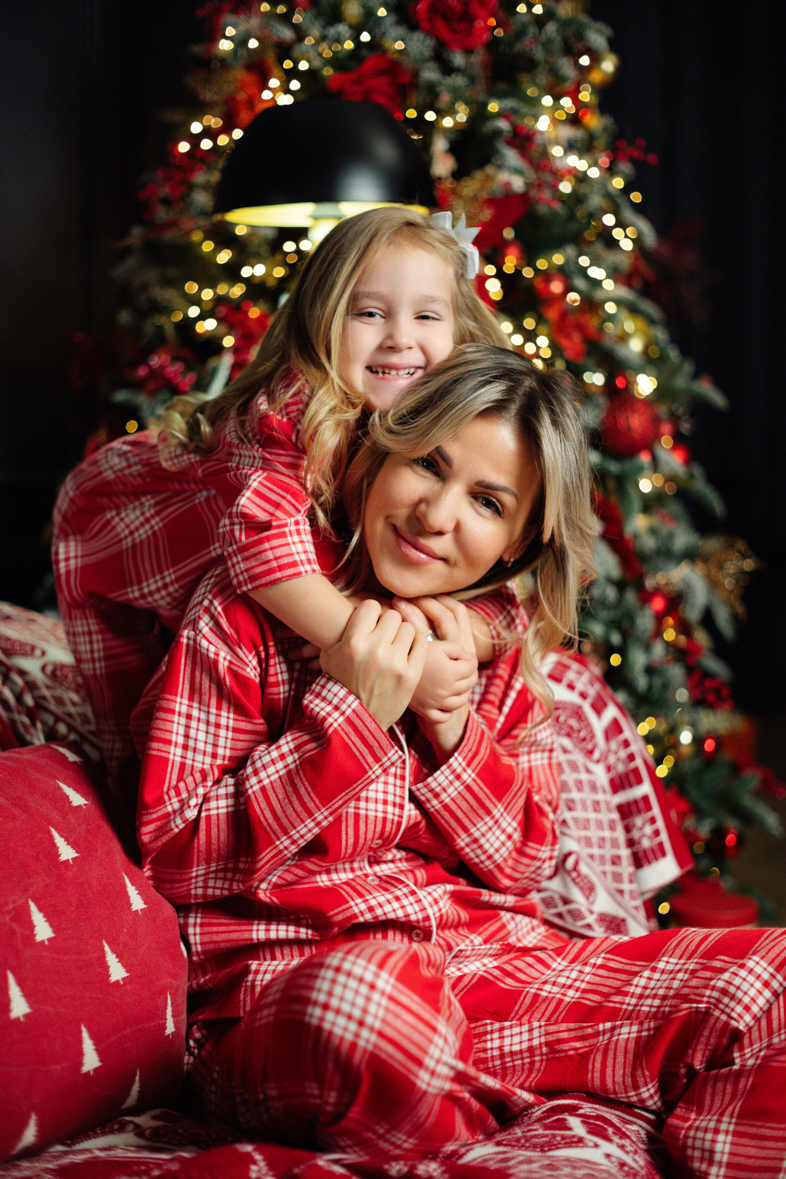 новогодняя фотосессия в студии