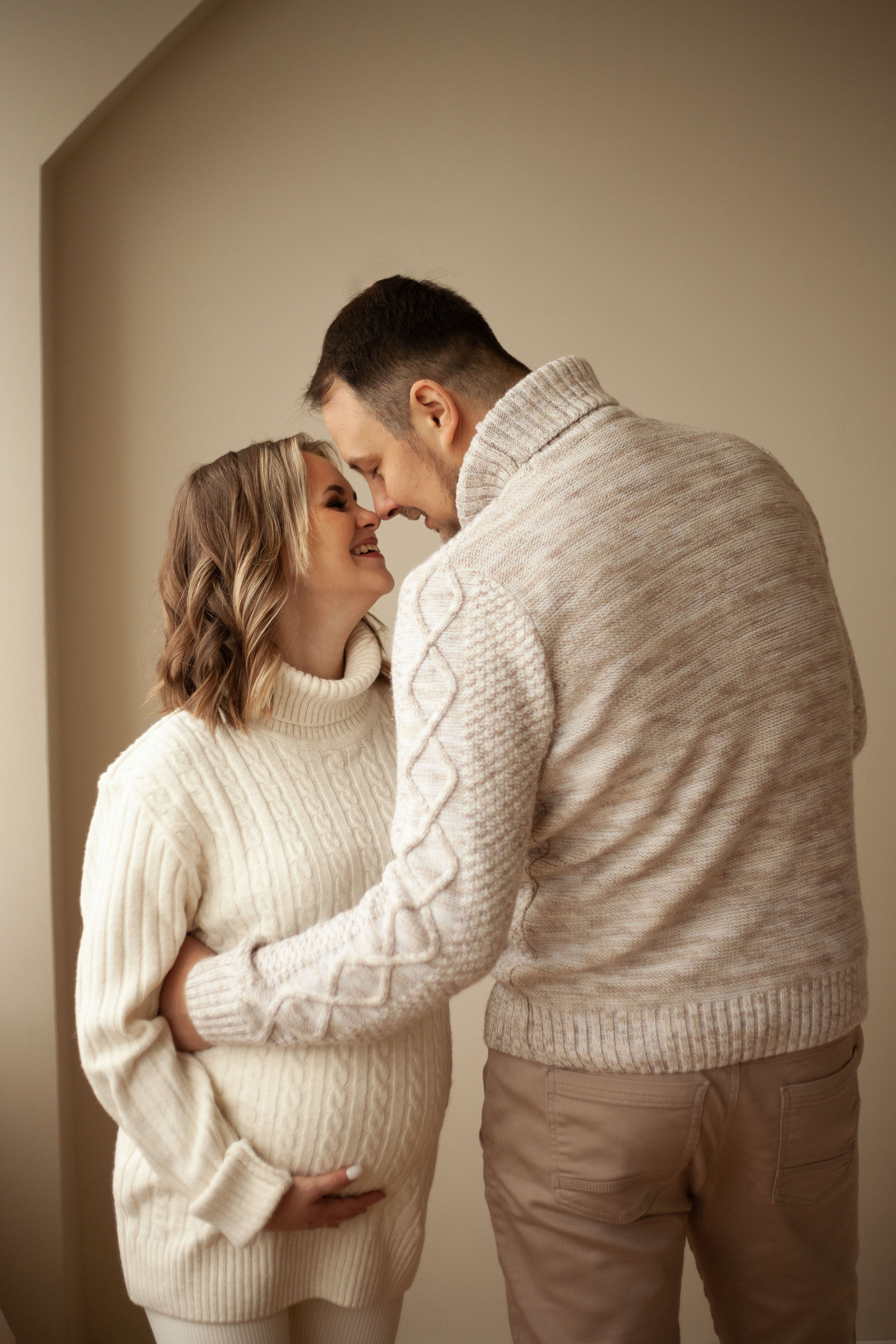 Студийная фотосессия «В ожидании». Фотограф видеограф Ольга Василевская