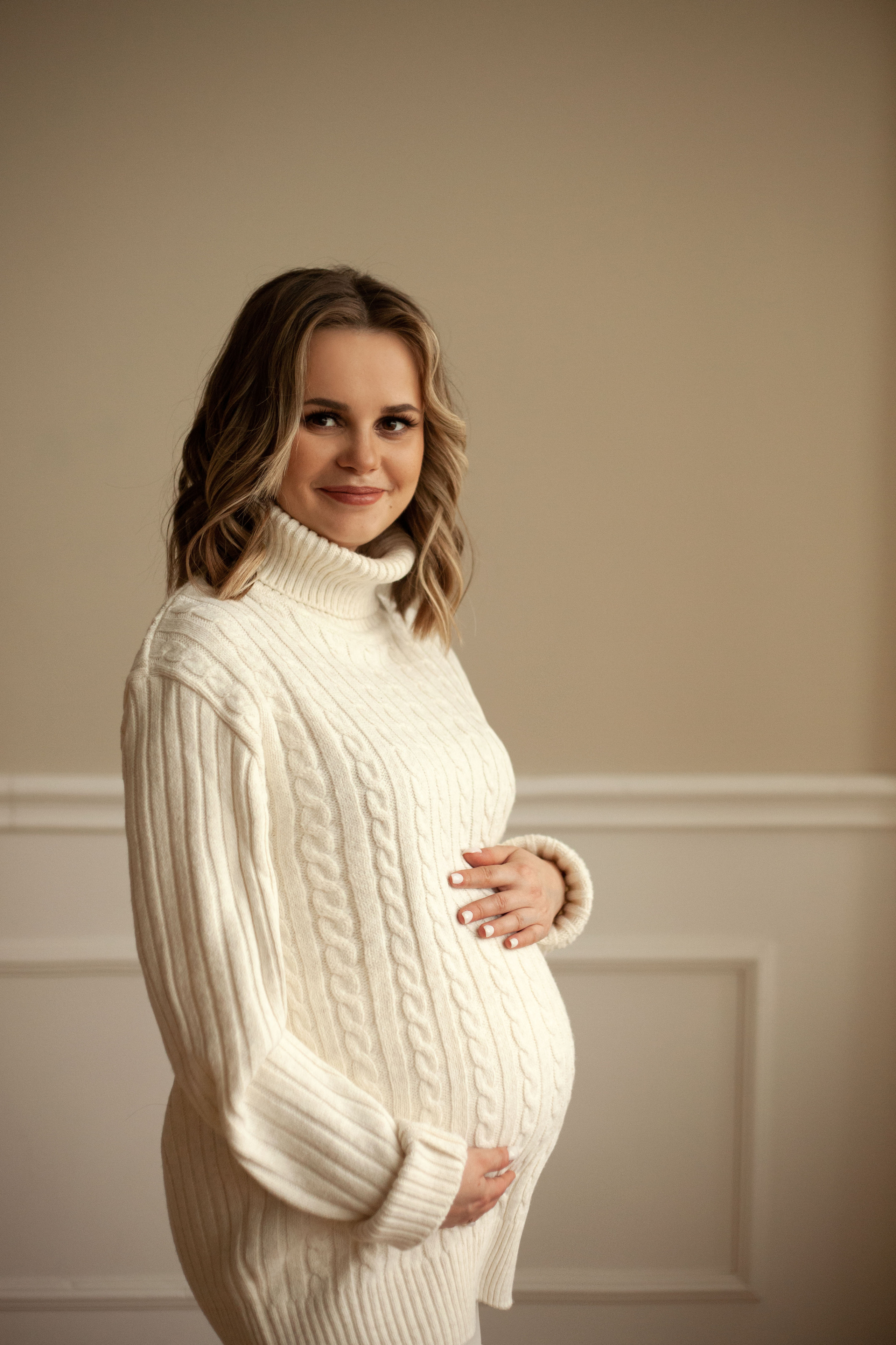 Студийная фотосессия «В ожидании». Фотограф видеограф Ольга Василевская