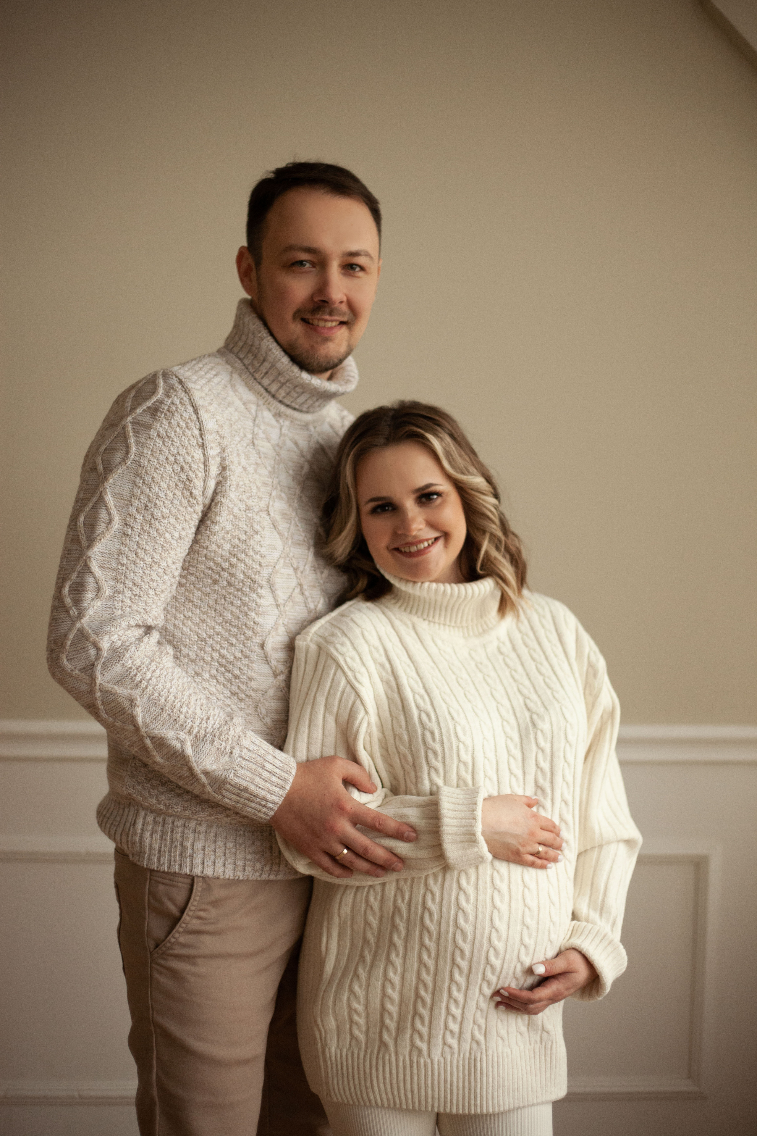 Студийная фотосессия «В ожидании». Фотограф видеограф Ольга Василевская