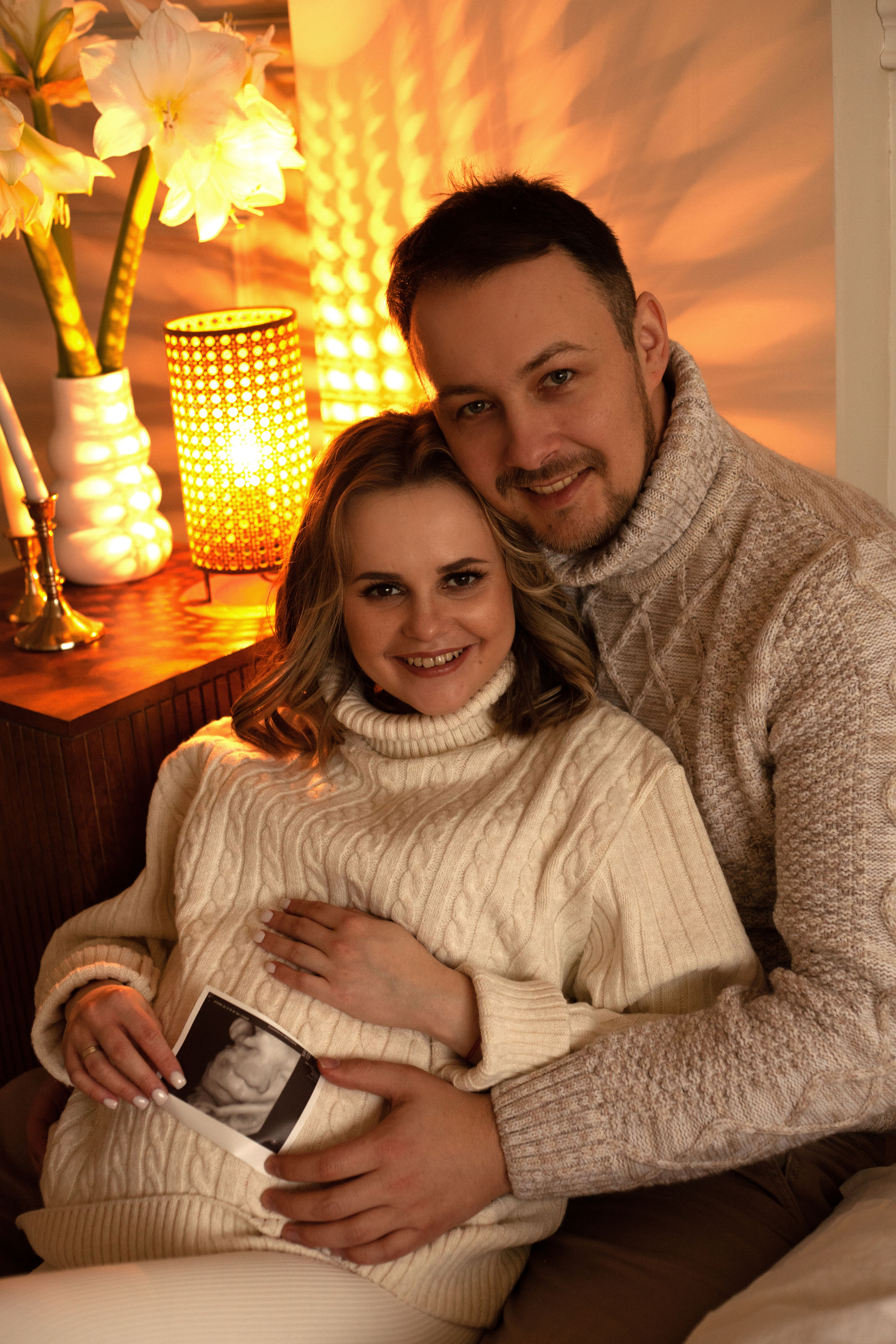 Студийная фотосессия «В ожидании». Фотограф видеограф Ольга Василевская