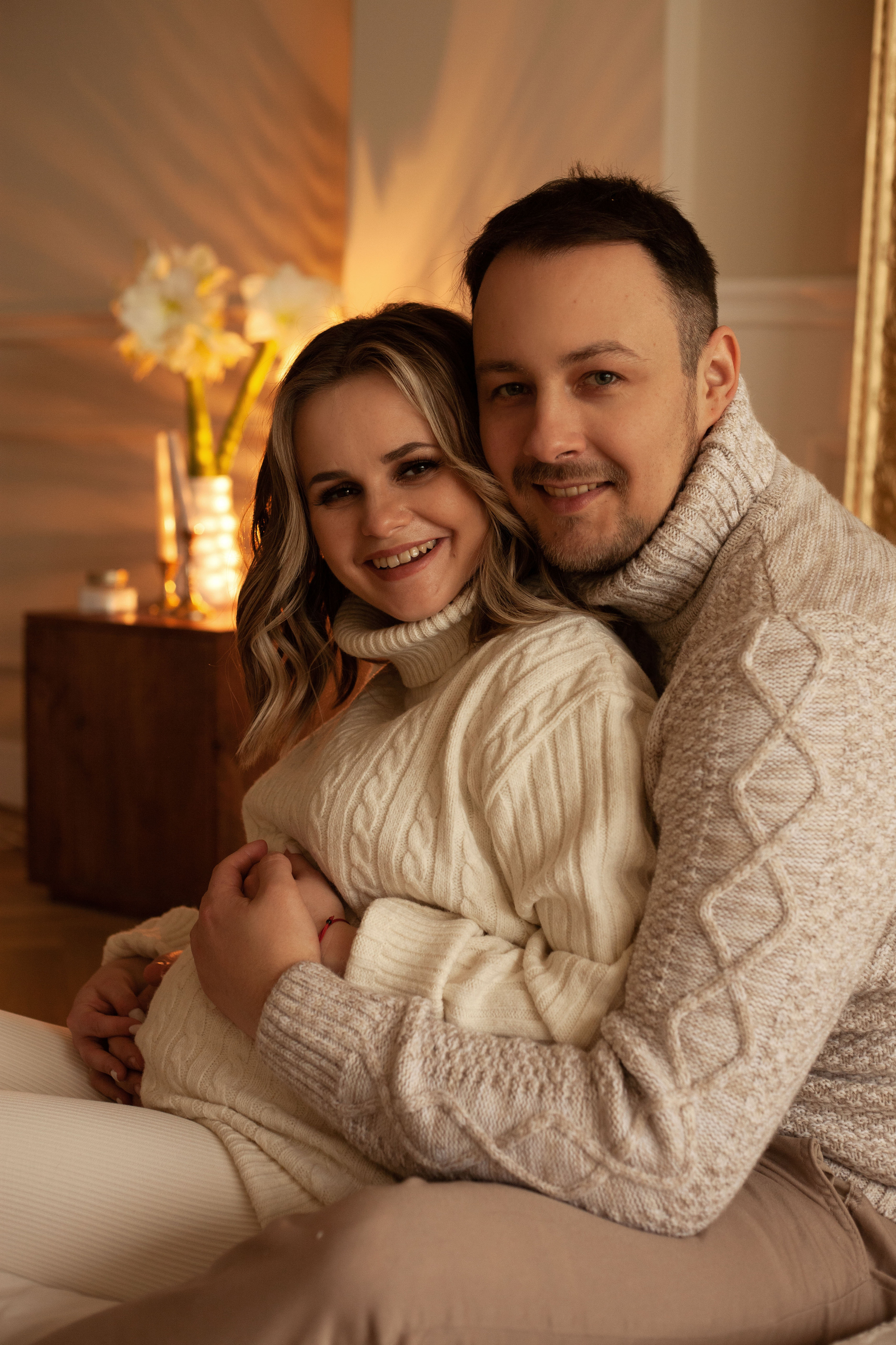 Студийная фотосессия «В ожидании». Фотограф видеограф Ольга Василевская