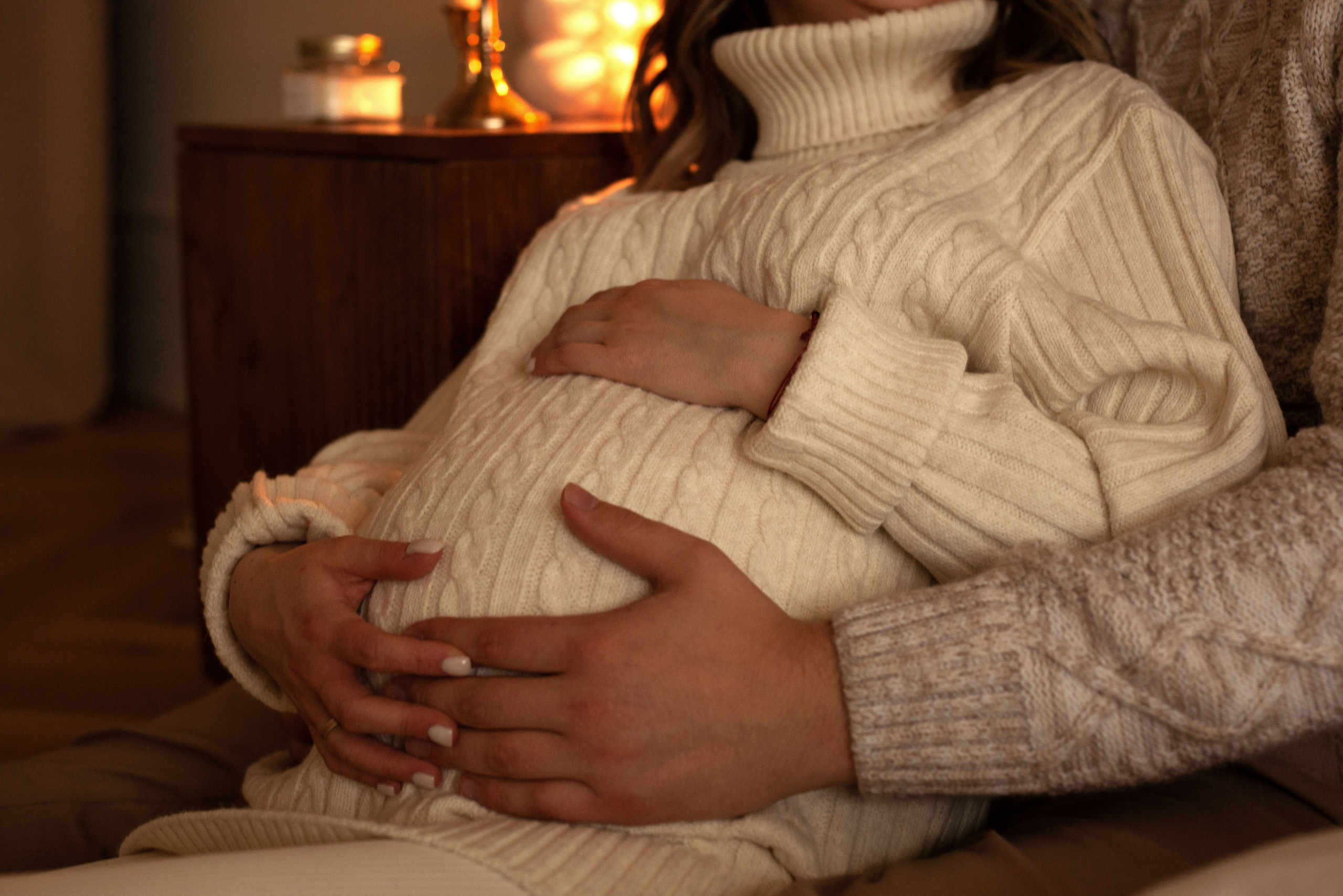 Студийная фотосессия «В ожидании». Фотограф видеограф Ольга Василевская