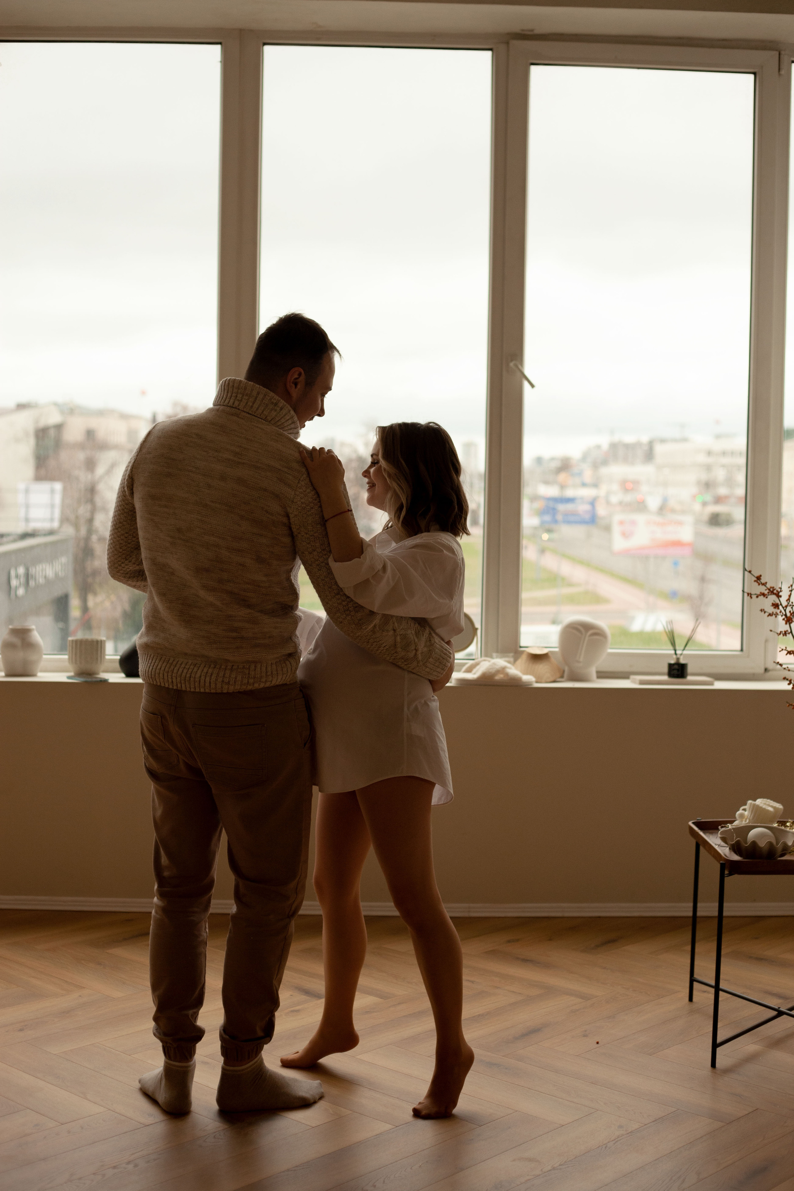 Студийная фотосессия «В ожидании». Фотограф видеограф Ольга Василевская