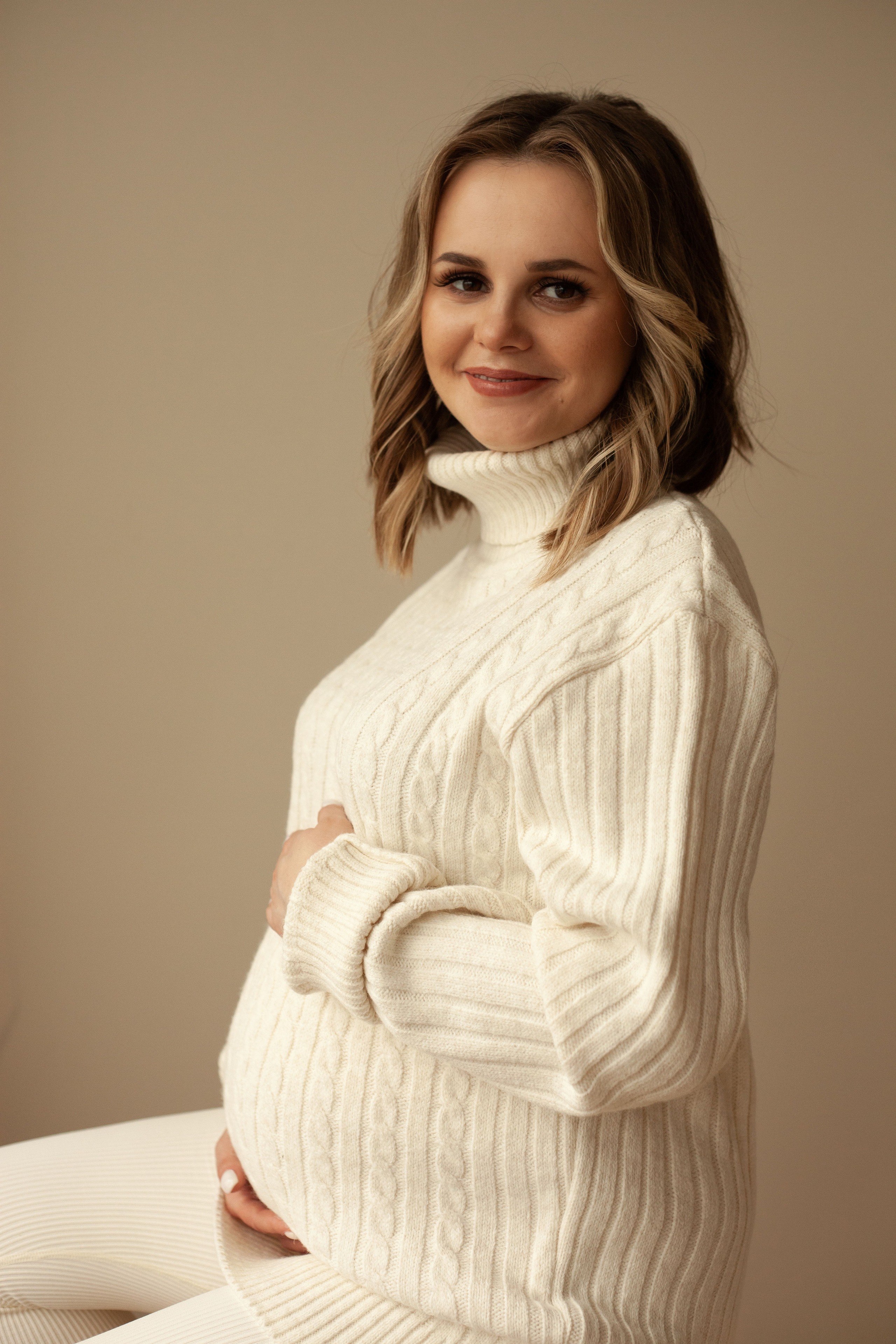 Студийная фотосессия «В ожидании». Фотограф видеограф Ольга Василевская