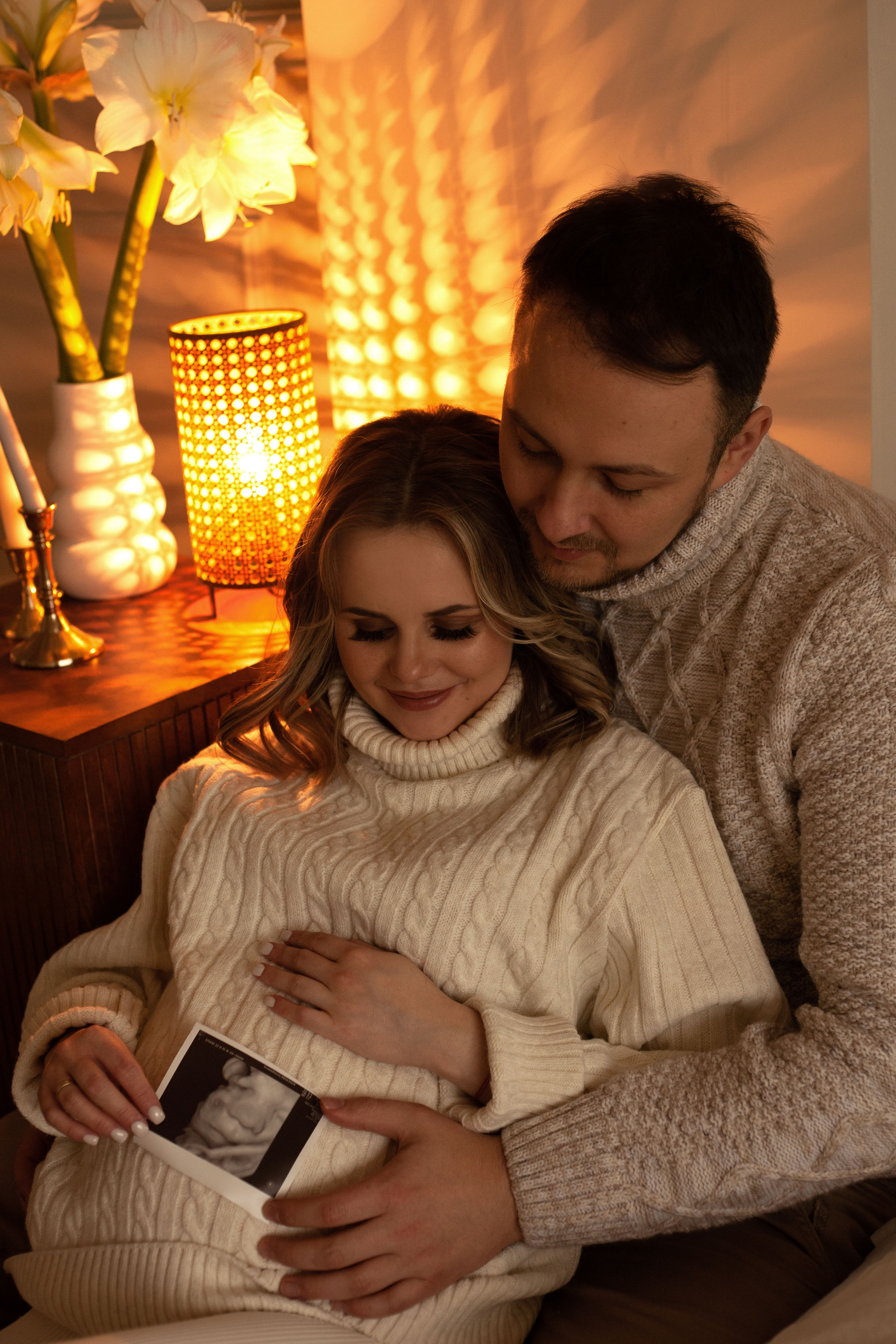 Студийная фотосессия «В ожидании». Фотограф видеограф Ольга Василевская