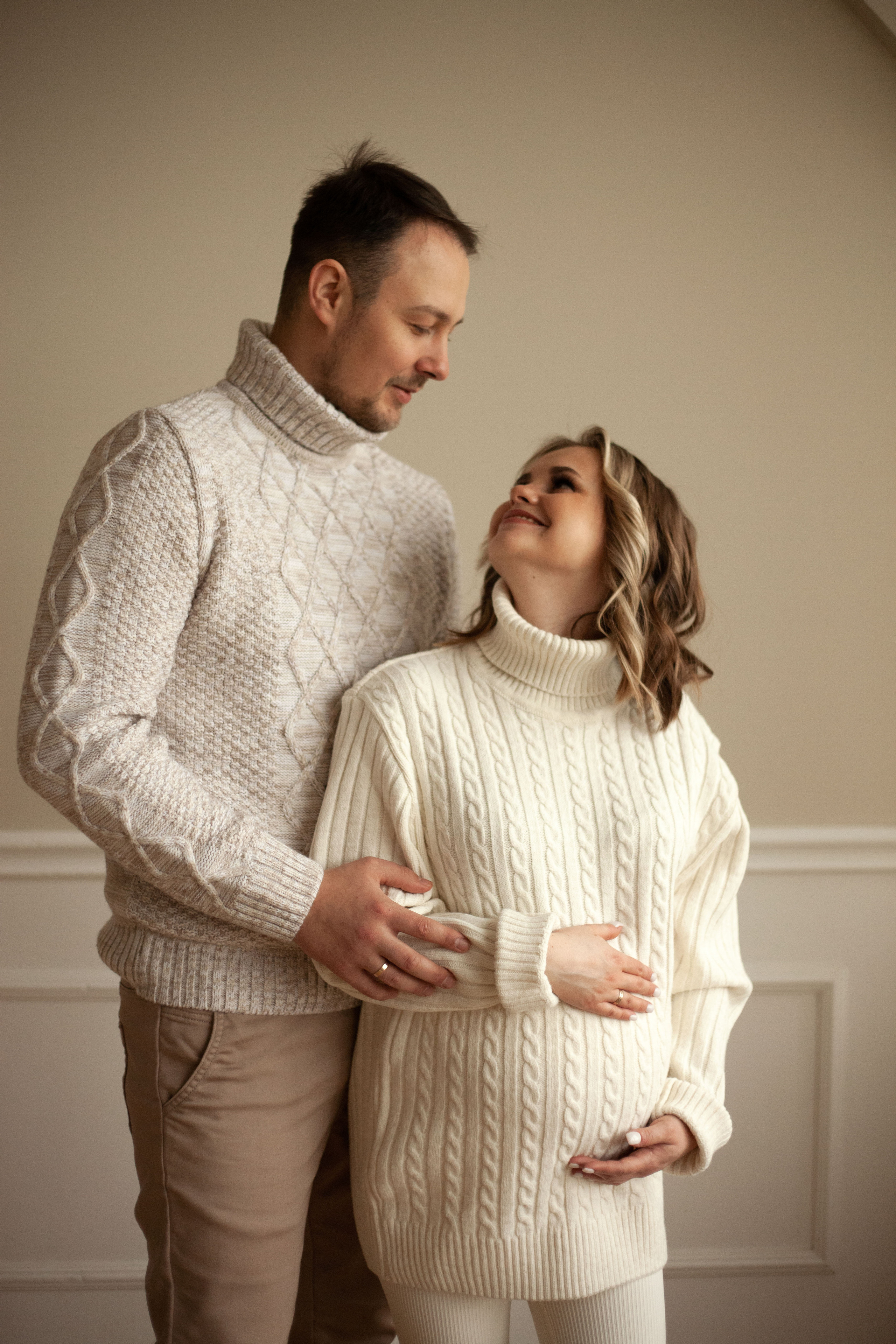 Студийная фотосессия «В ожидании». Фотограф видеограф Ольга Василевская