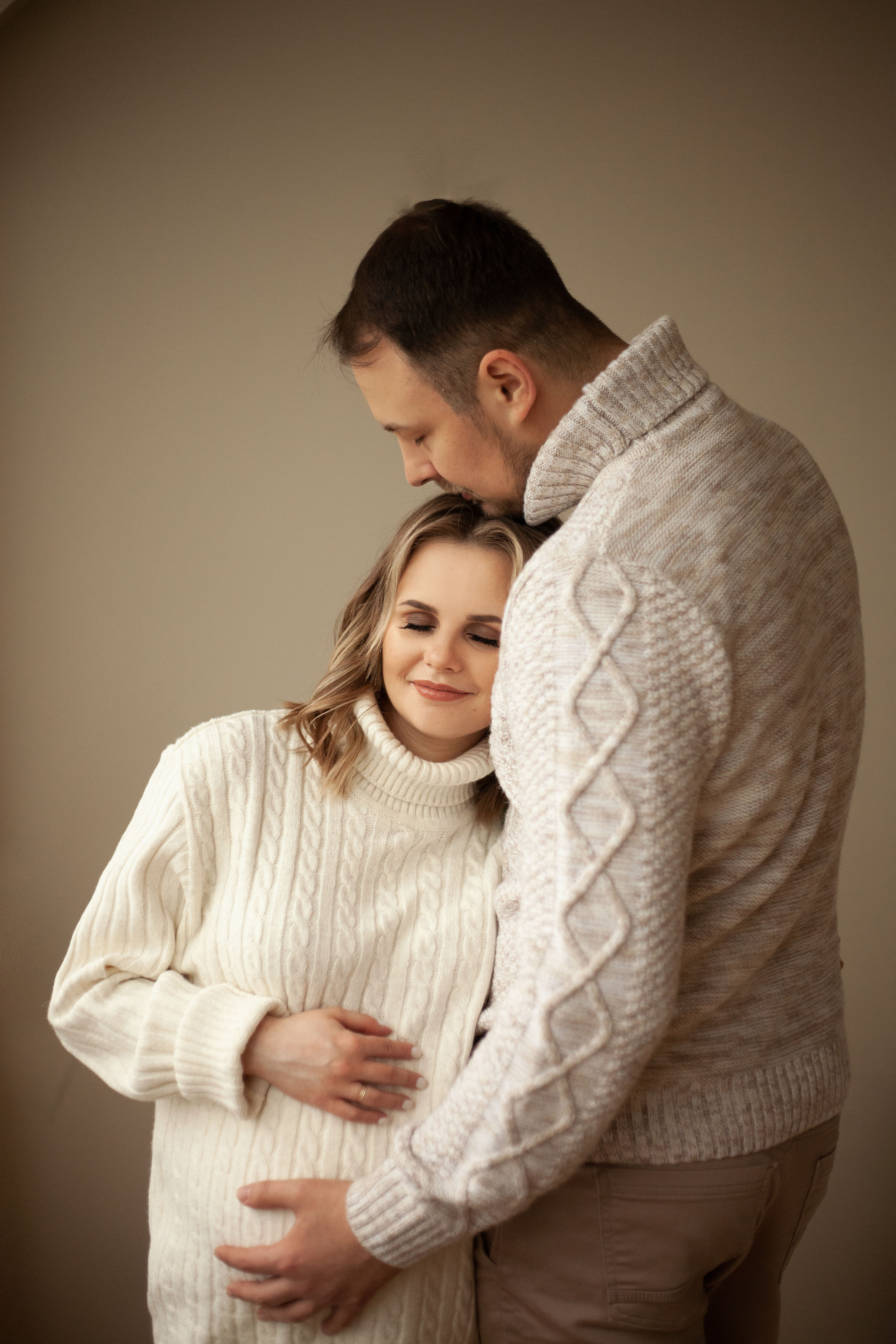 Студийная фотосессия «В ожидании». Фотограф видеограф Ольга Василевская