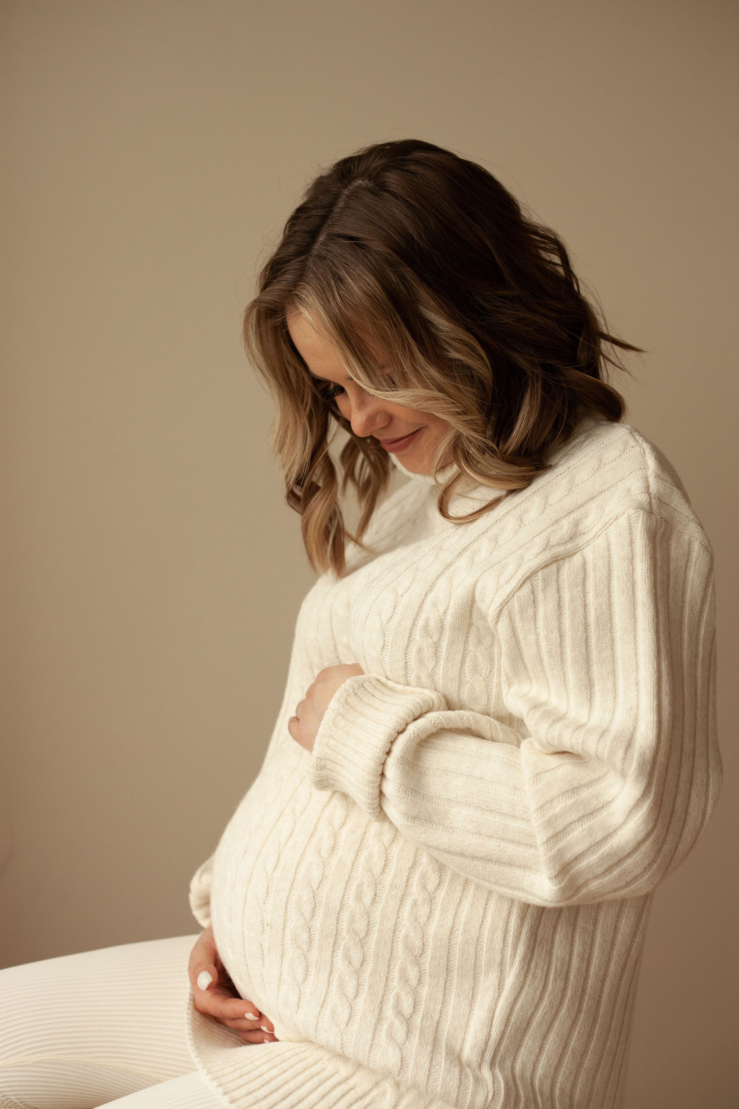 Студийная фотосессия «В ожидании». Фотограф видеограф Ольга Василевская