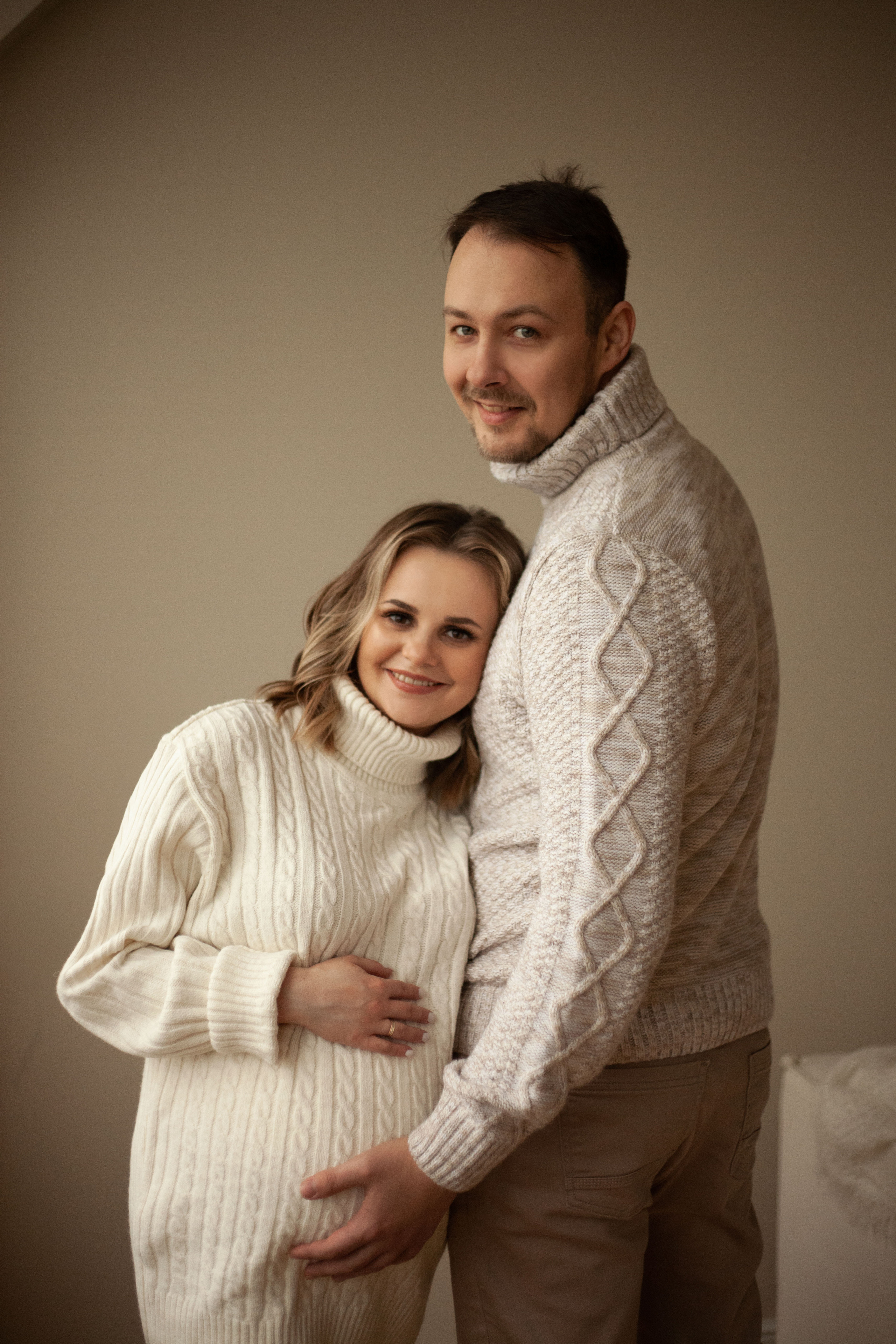 Студийная фотосессия «В ожидании». Фотограф видеограф Ольга Василевская