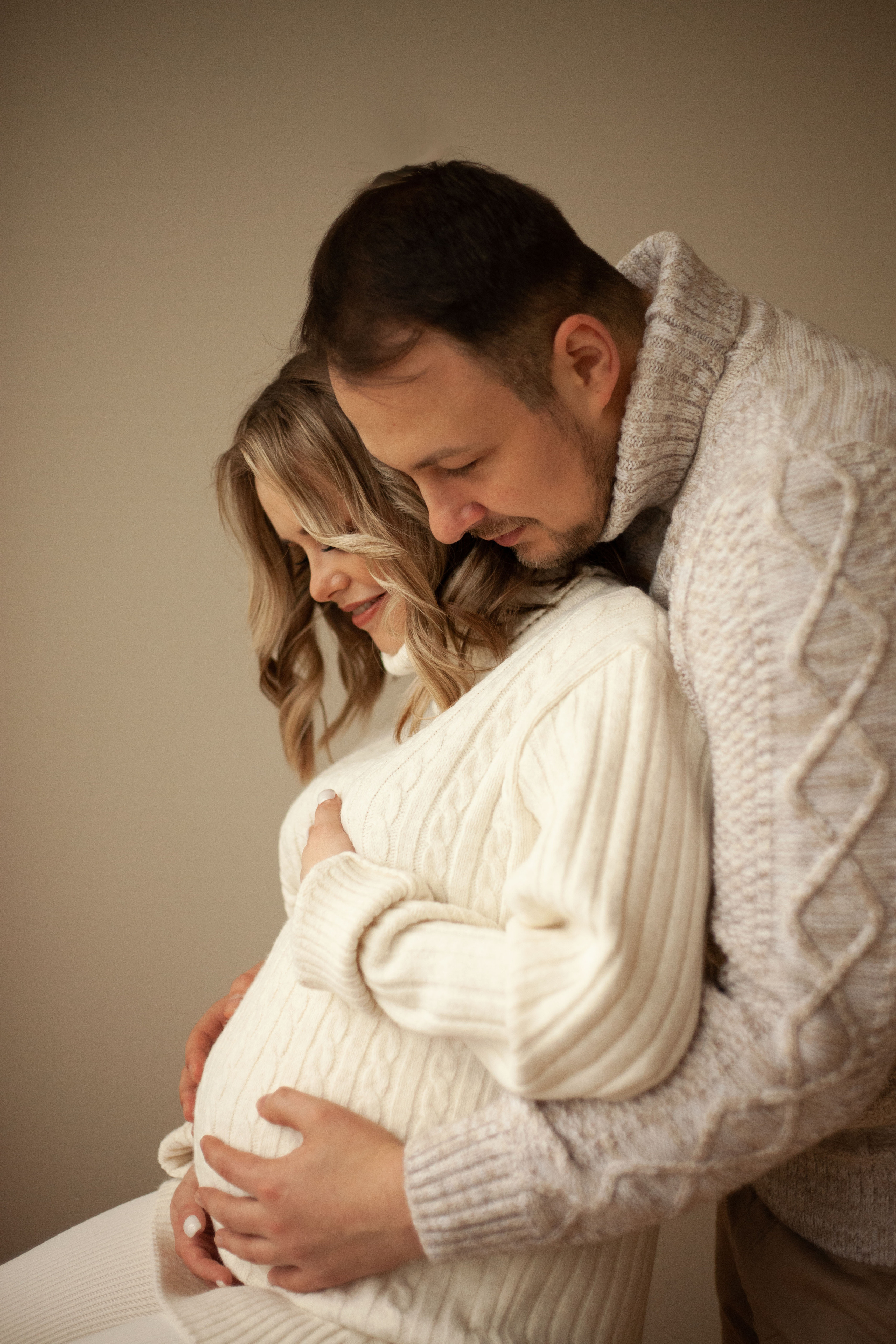 Студийная фотосессия «В ожидании». Фотограф видеограф Ольга Василевская