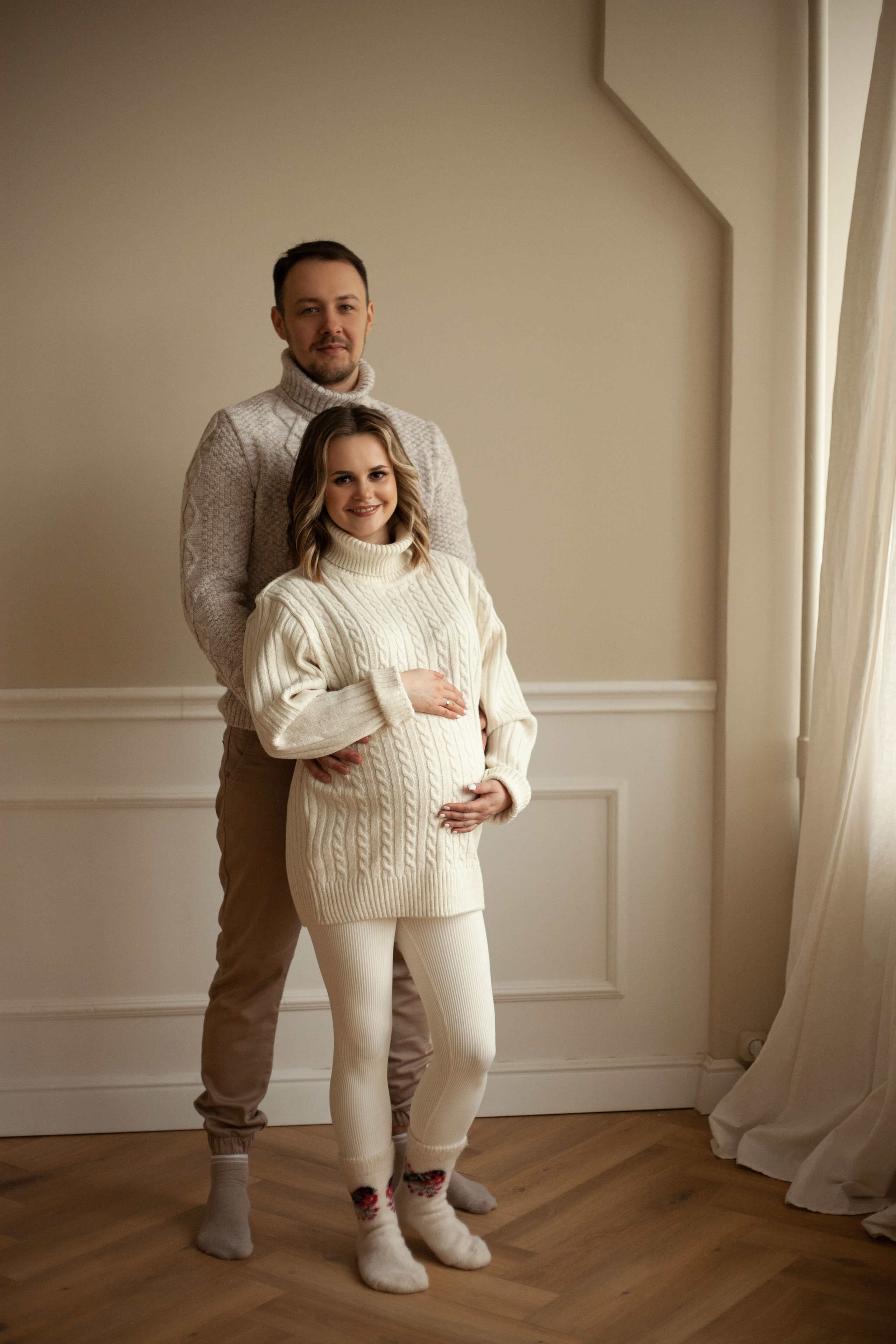 Студийная фотосессия «В ожидании». Фотограф видеограф Ольга Василевская