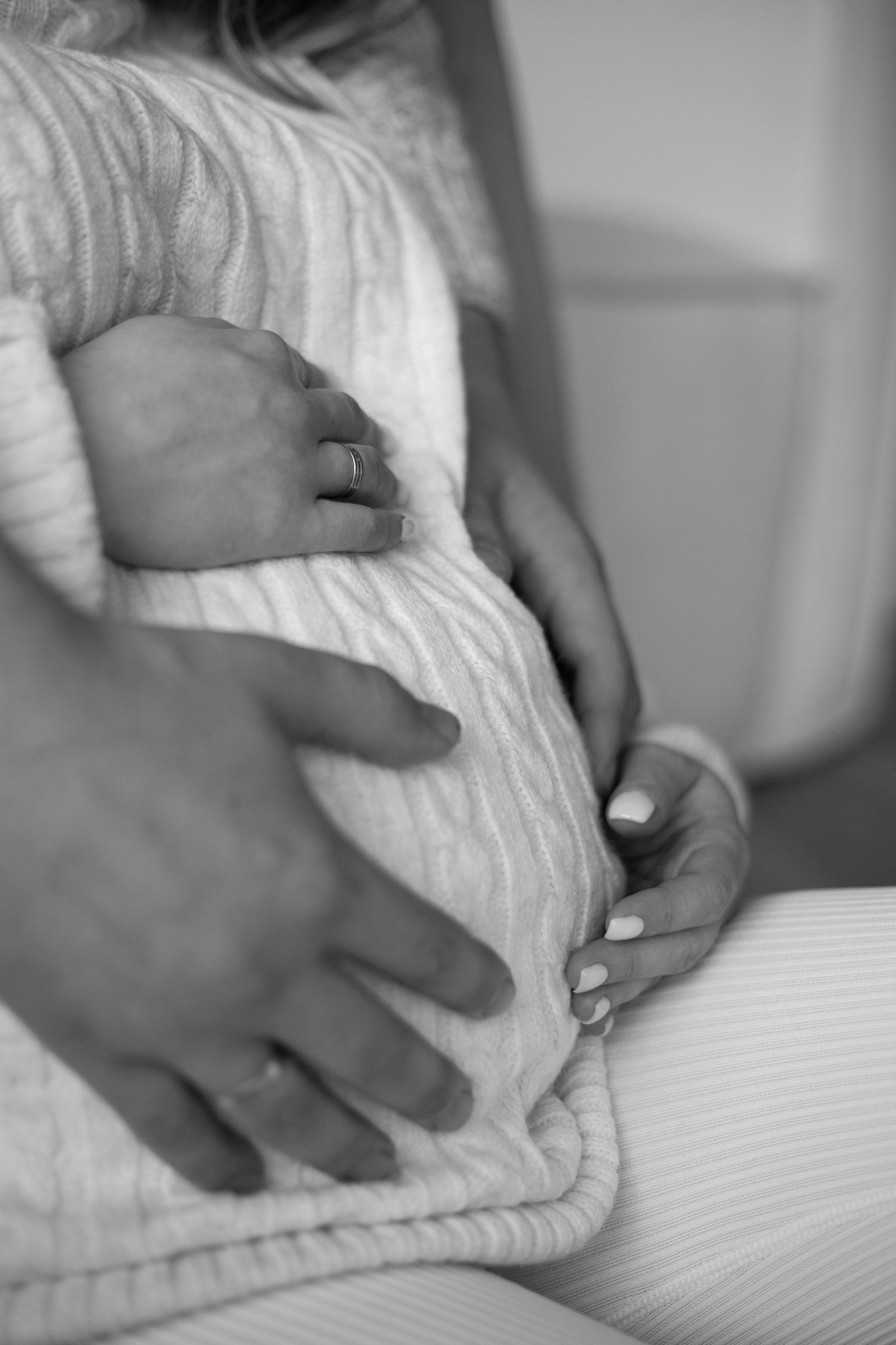 Студийная фотосессия «В ожидании». Фотограф видеограф Ольга Василевская