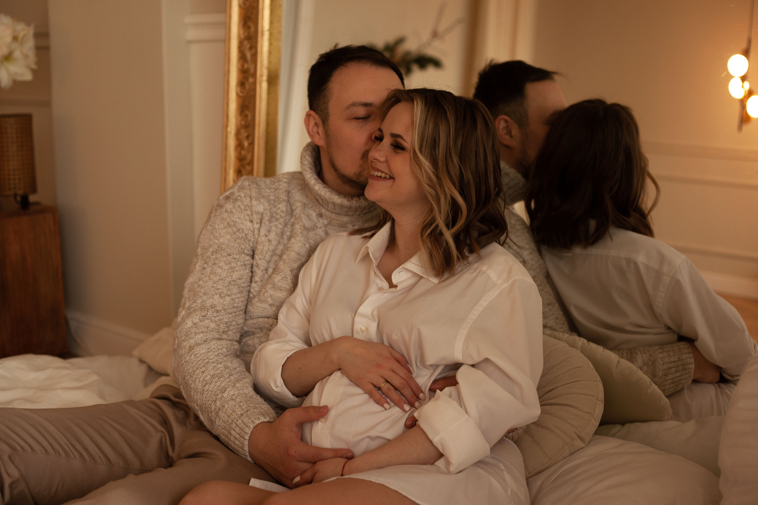 Студийная фотосессия «В ожидании». Фотограф видеограф Ольга Василевская