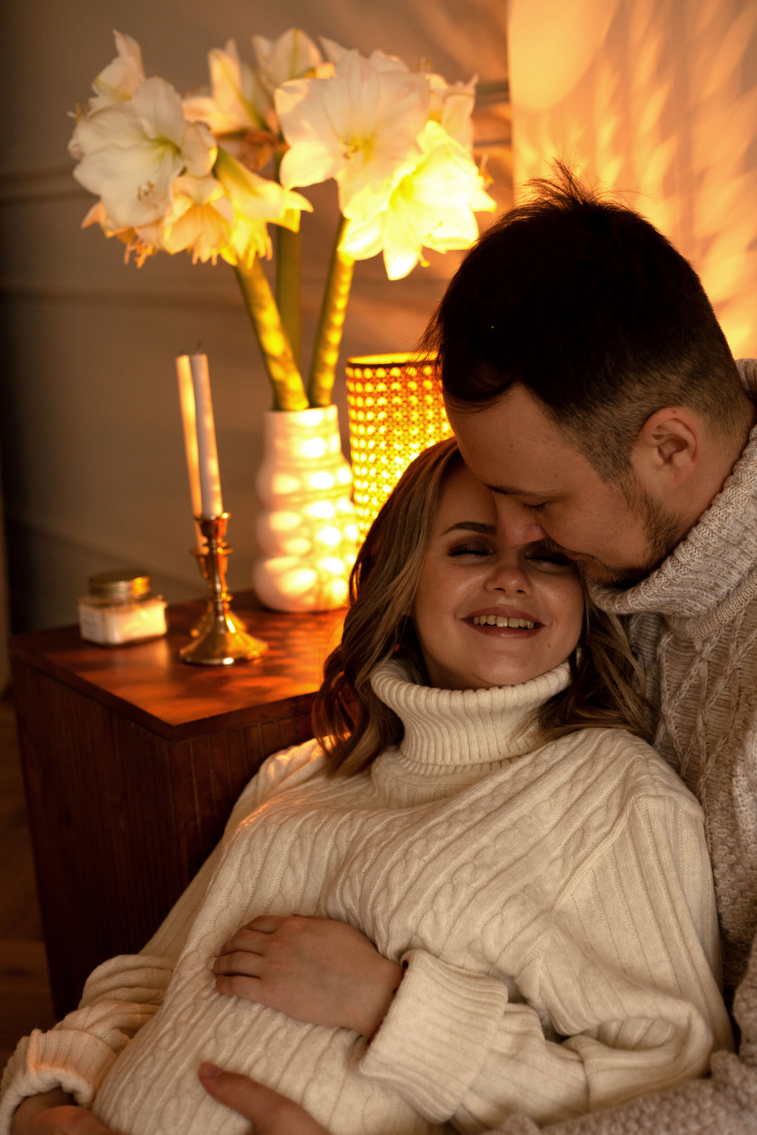 Студийная фотосессия «В ожидании». Фотограф видеограф Ольга Василевская