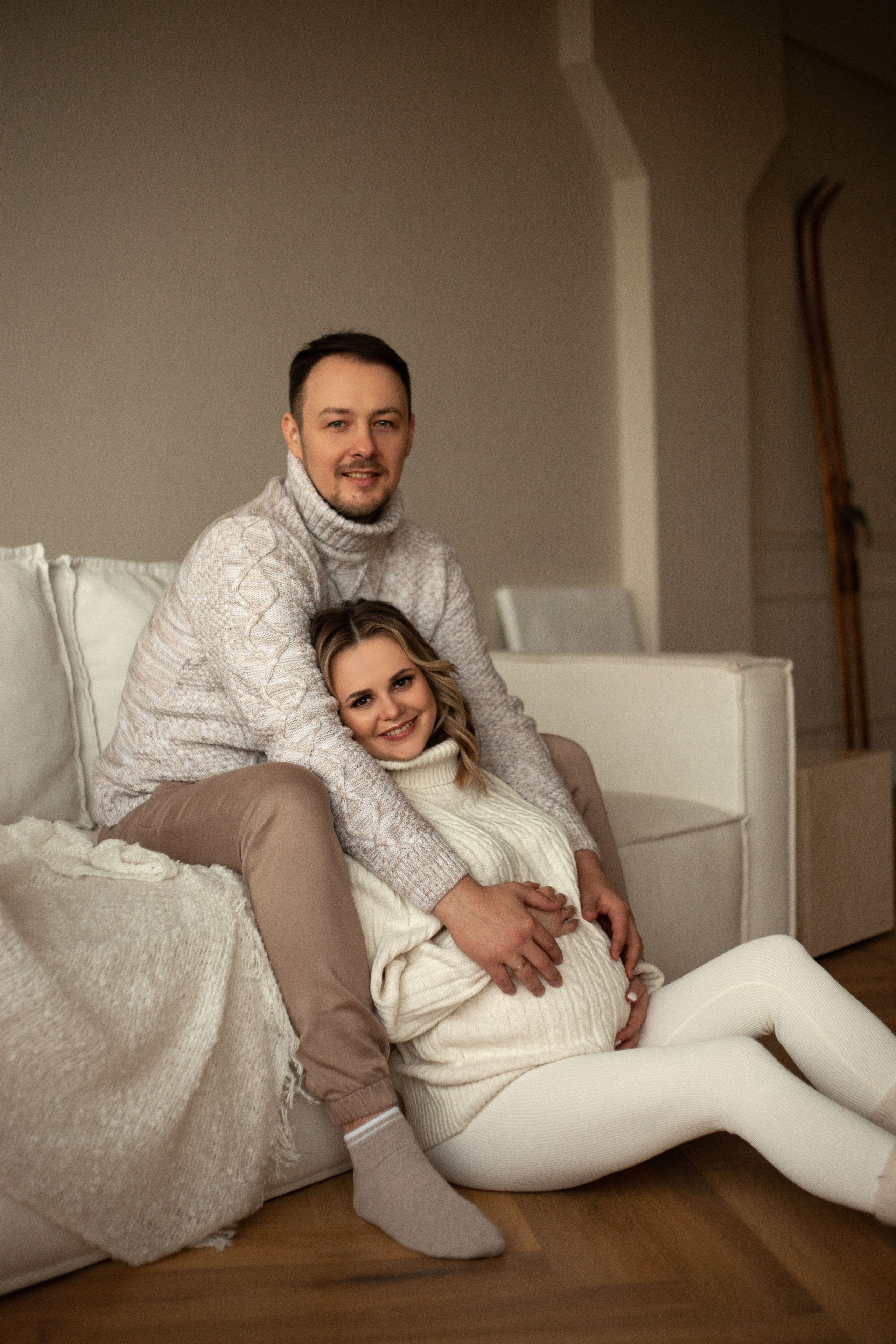 Студийная фотосессия «В ожидании». Фотограф видеограф Ольга Василевская