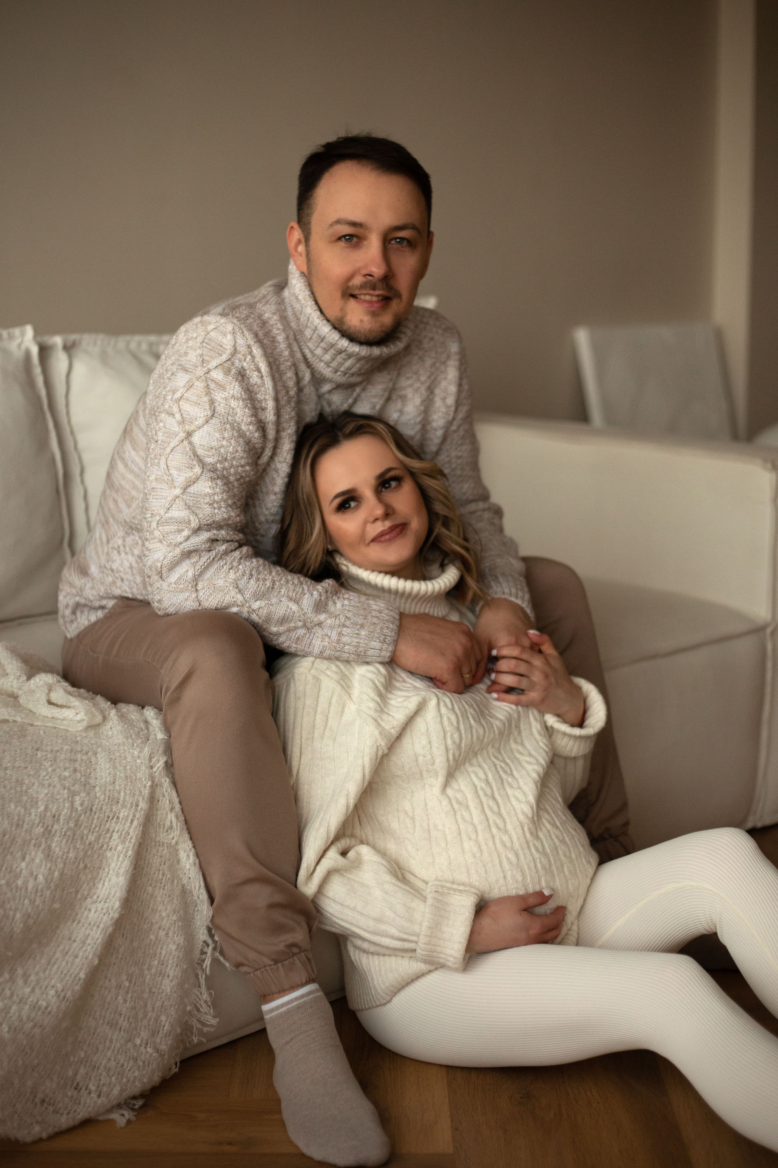 Студийная фотосессия «В ожидании». Фотограф видеограф Ольга Василевская