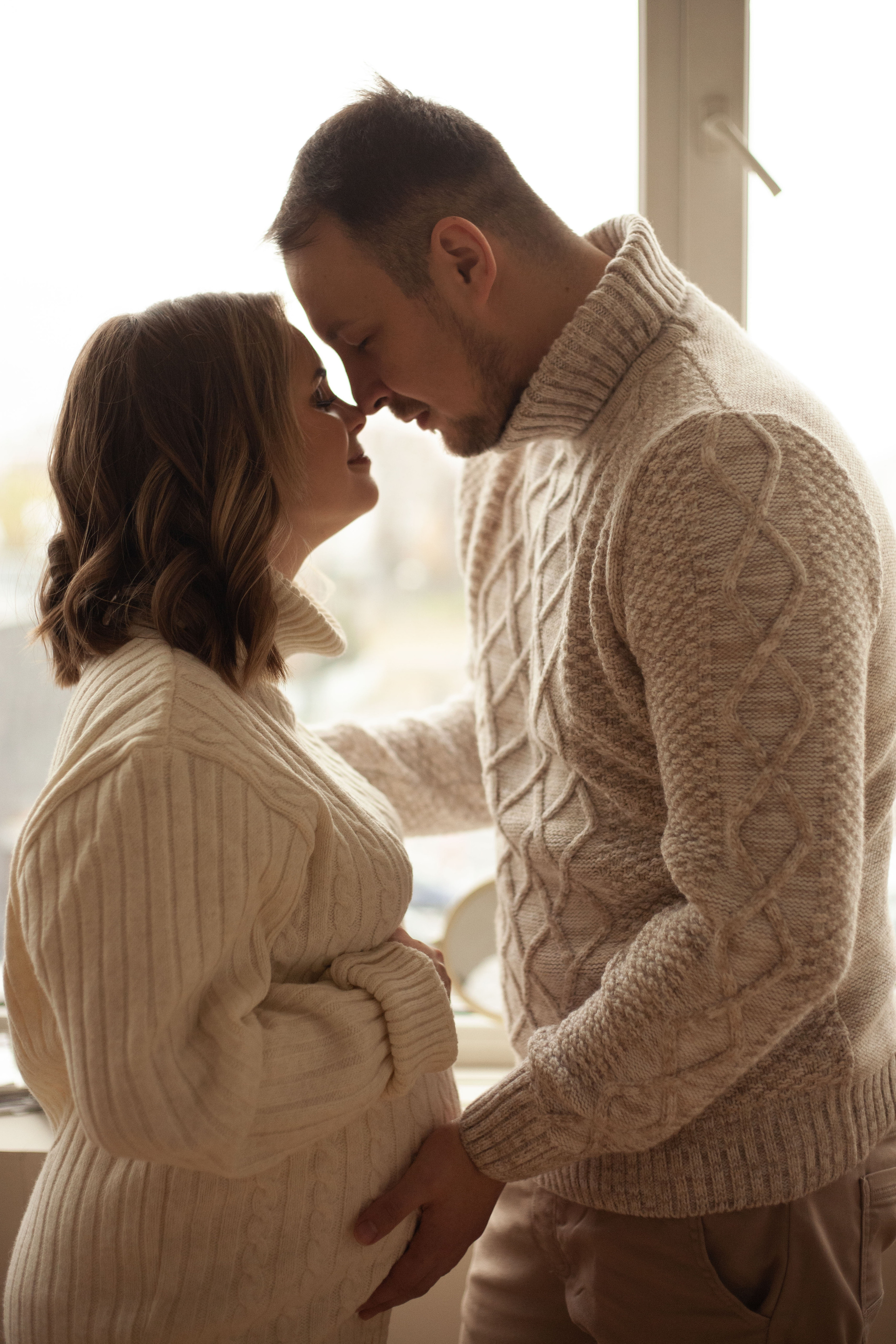 Студийная фотосессия «В ожидании». Фотограф видеограф Ольга Василевская