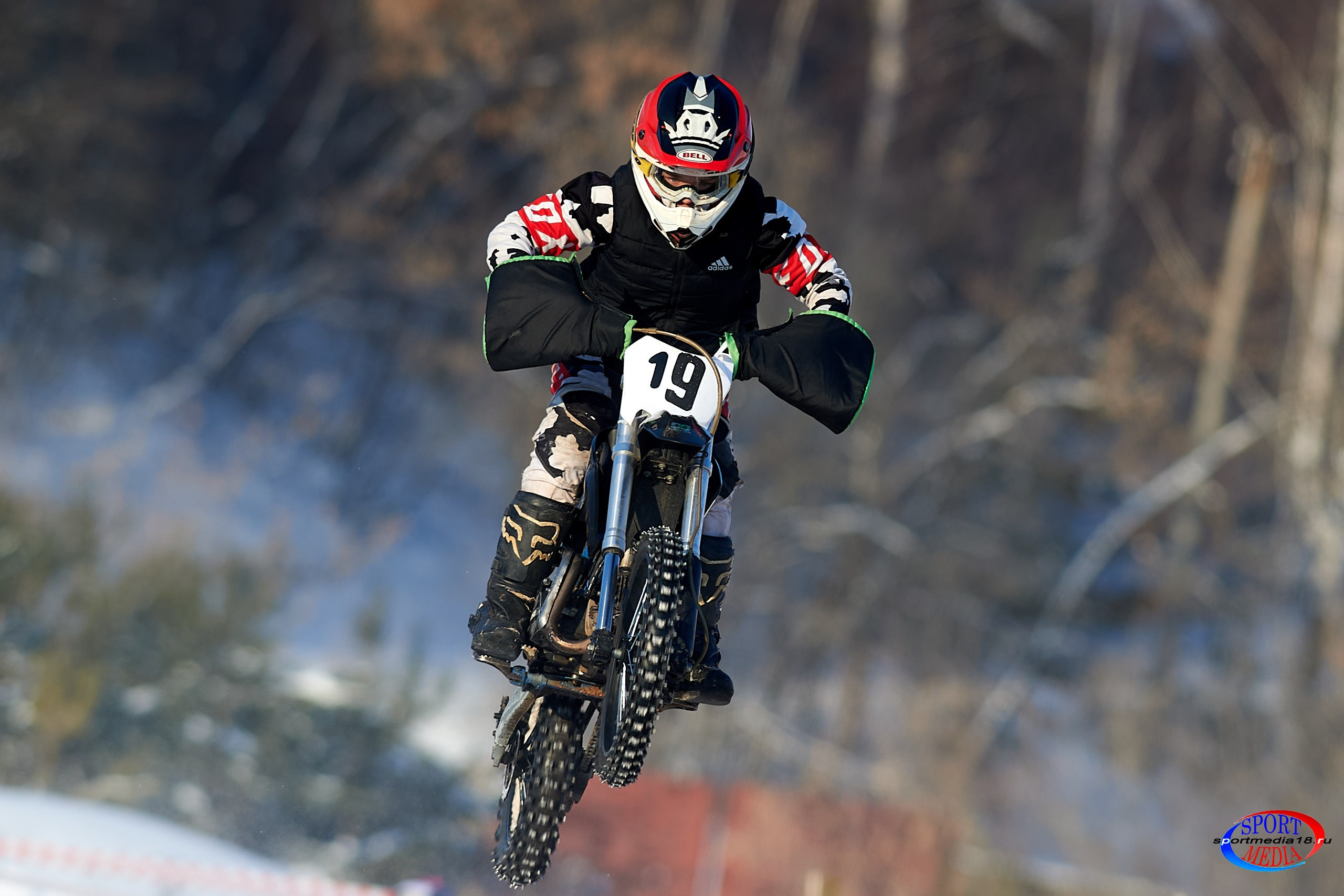 3 этап Кубка Удмуртской Республики по мотокроссу. Воткинск 23.02.2025. Спортивный репортажный фотограф в Ижевске Сергей Мерзляков