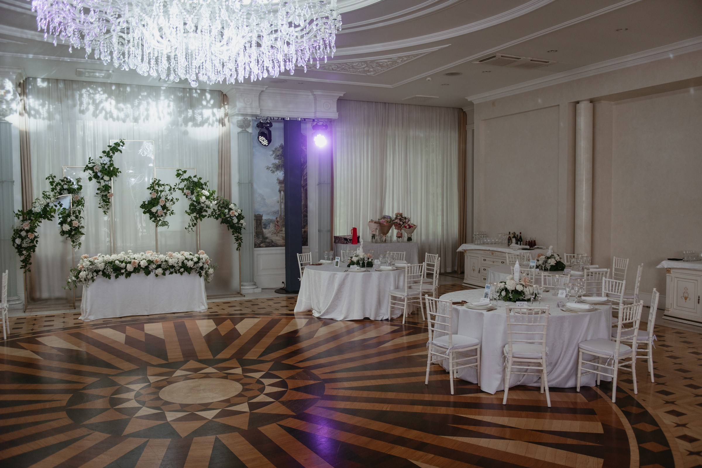 свадебный банкет в резиденции К2