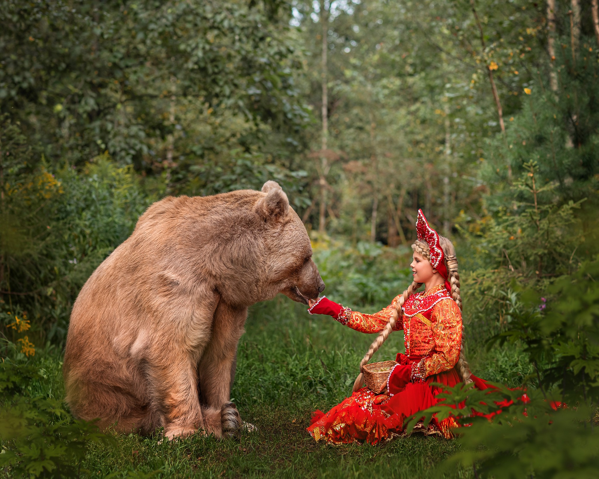 Семейная съемка с животными. Детский и семейный фотограф Елена Михайлова в Москве