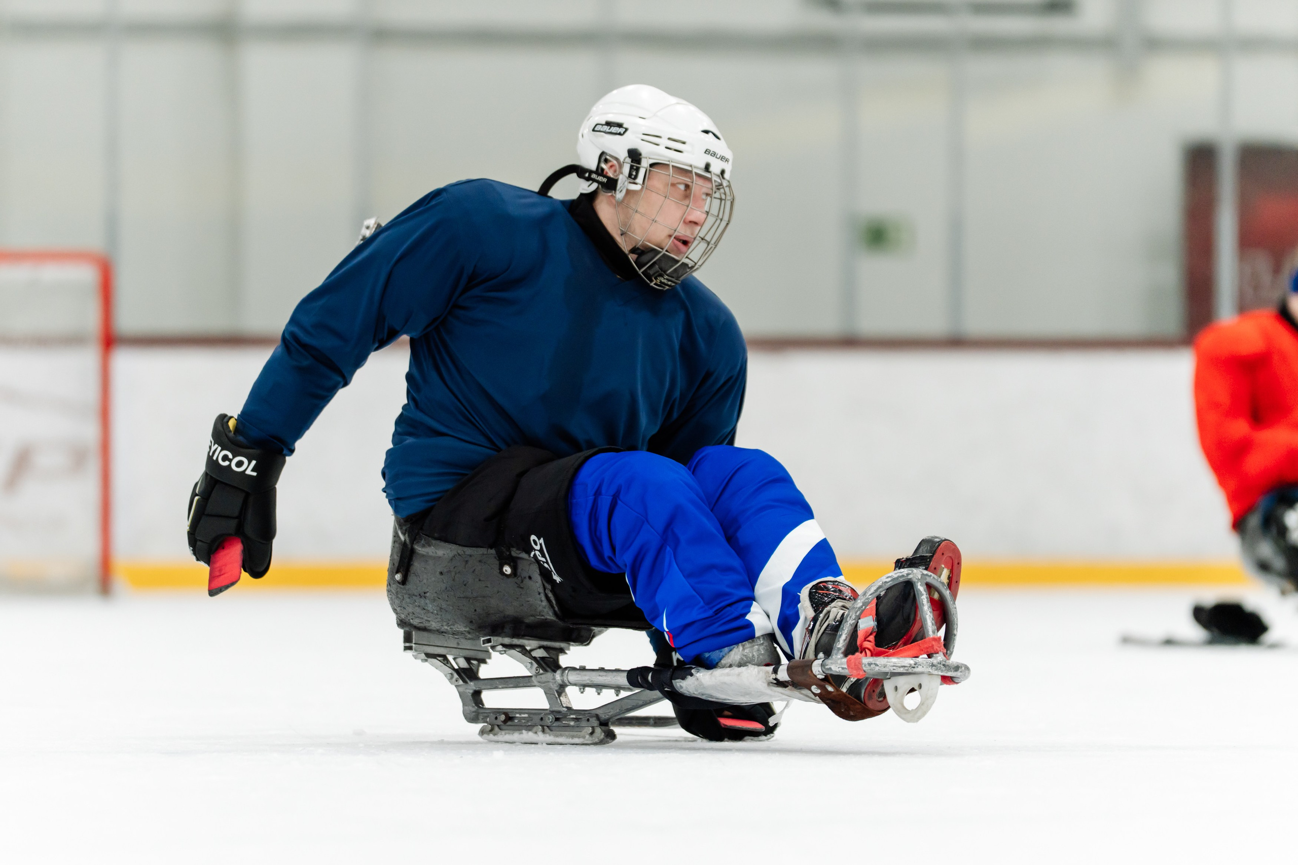 Игра в следж хоккей приуроченная 23.02.26 в арене Сталкер