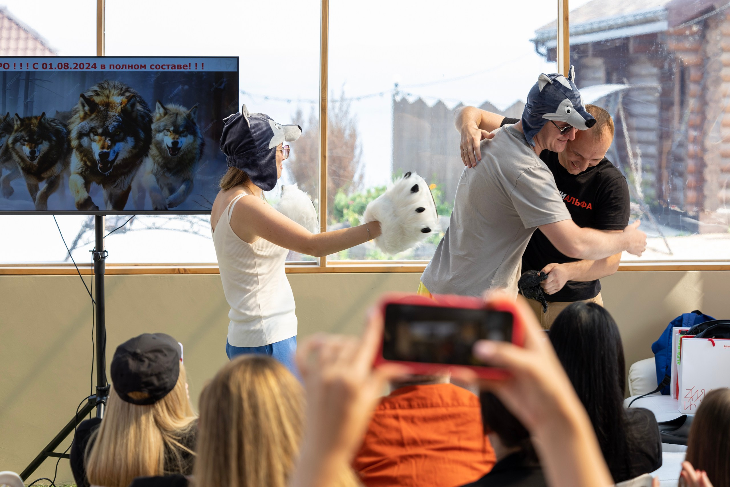 Корпоратив Альфа-Банк. Репортажный и портретный фотограф в Владивостоке