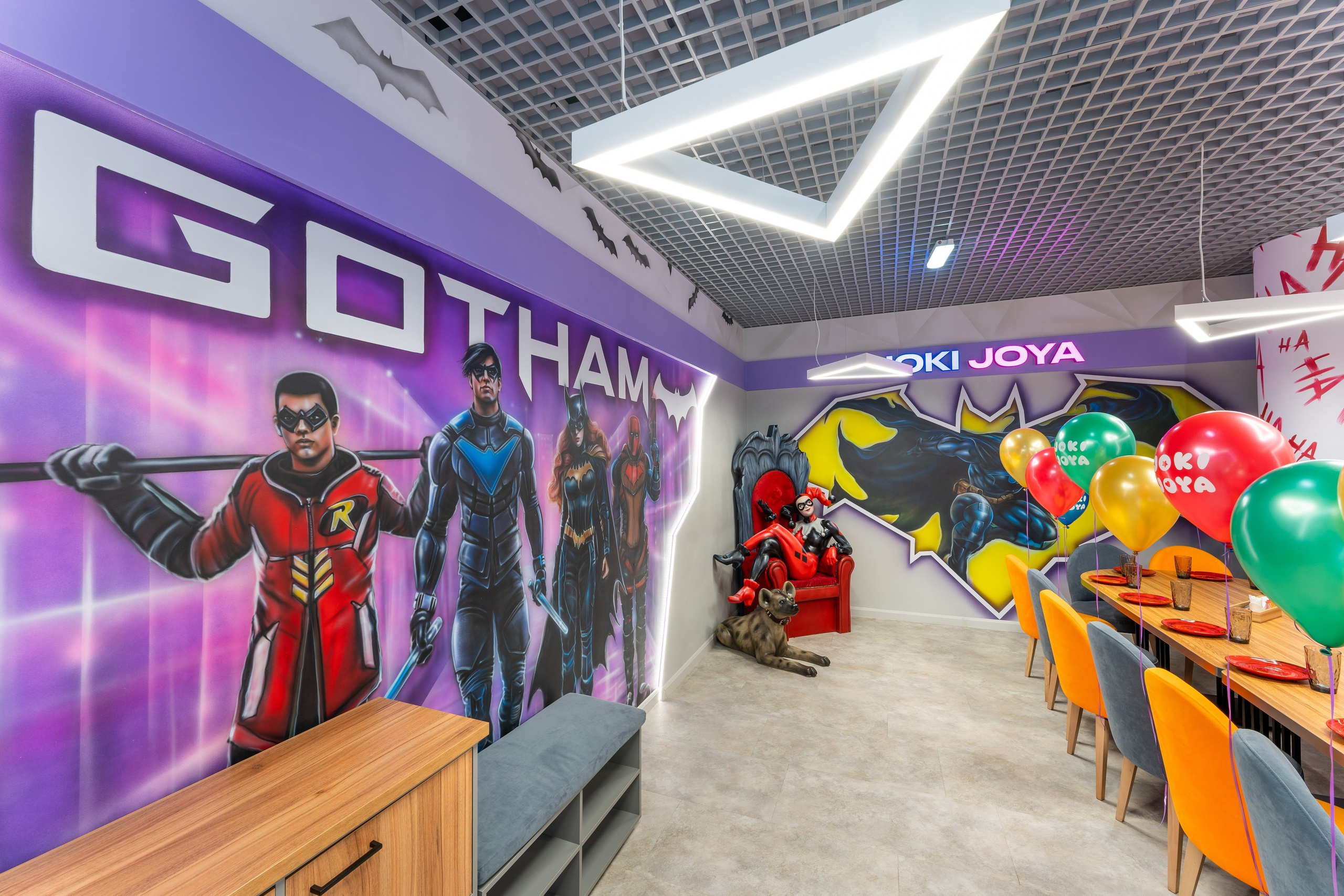 Парк развлечений Joki Joya Лефортово. Интерьерный фотограф Александра Солдатова