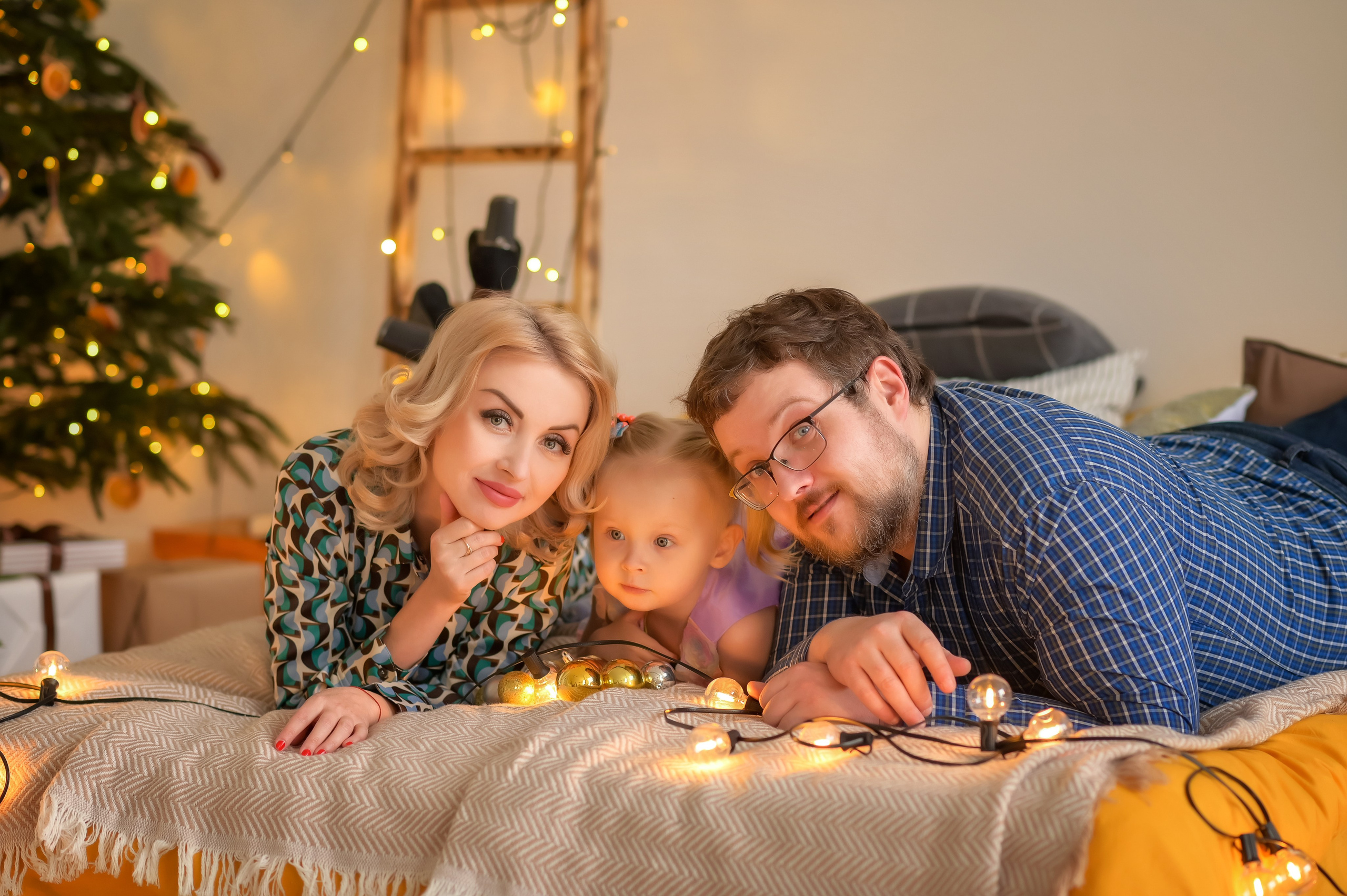 Новогодние студийные съемки. Семейный и детский фотограф Анапа