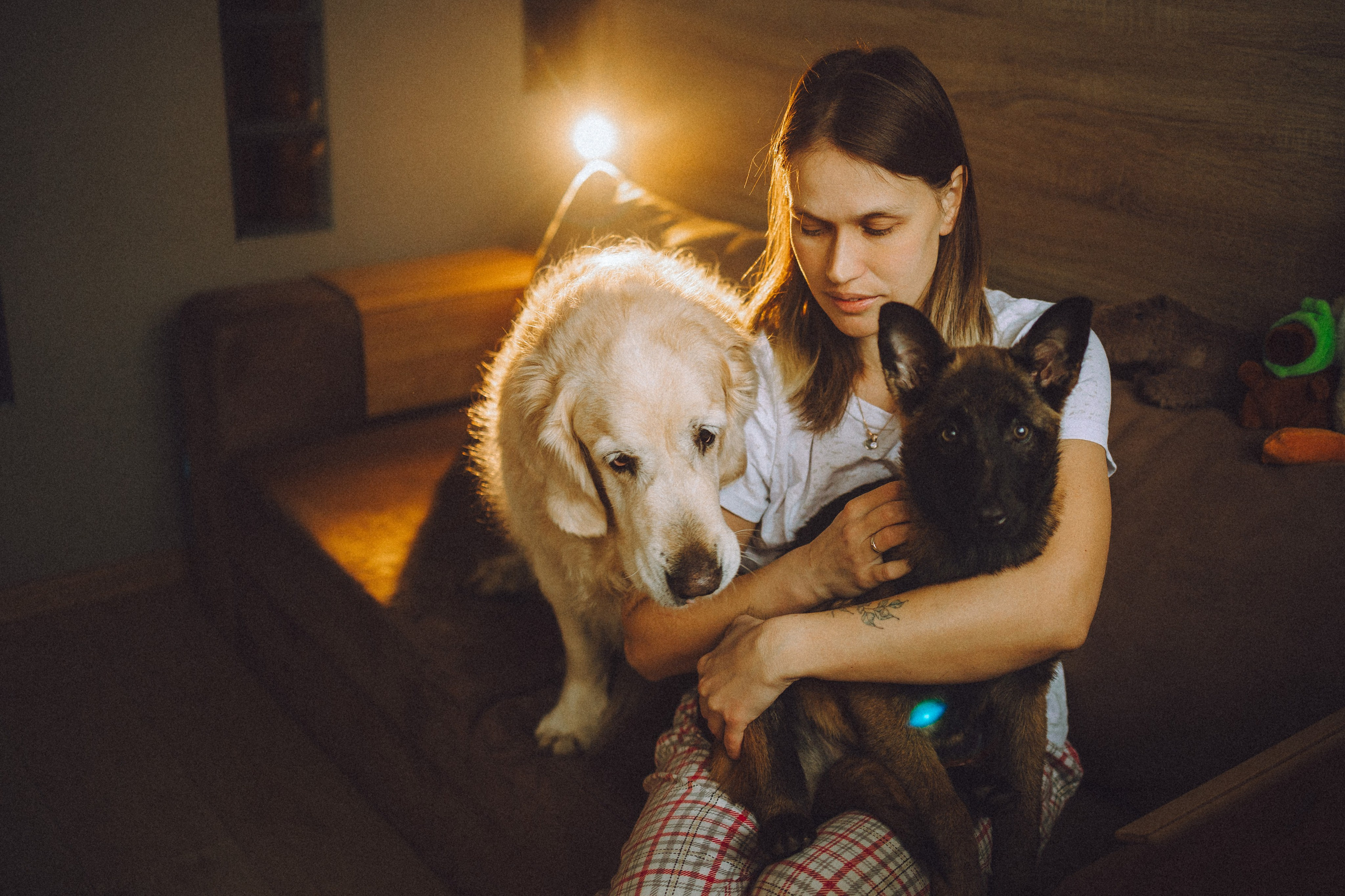 Ира, Андрей, Бэлла и Панда