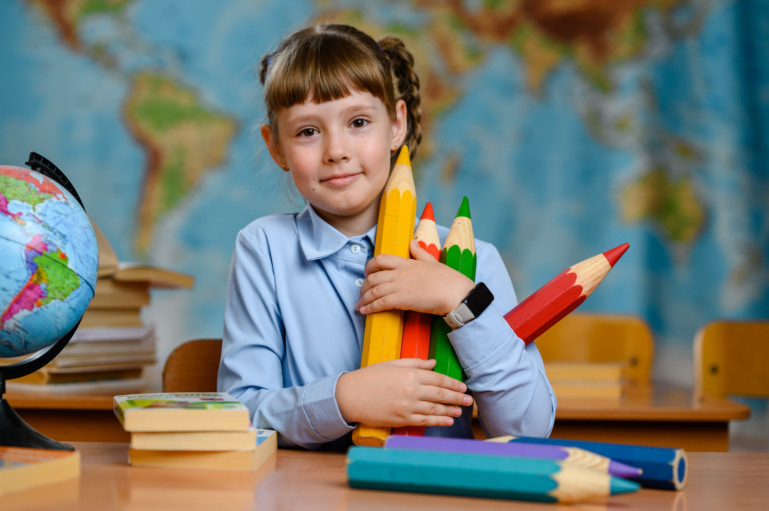 Школьная фотосессия в Томске. Студия выпускных альбомов Ольги Галкиной. Томск