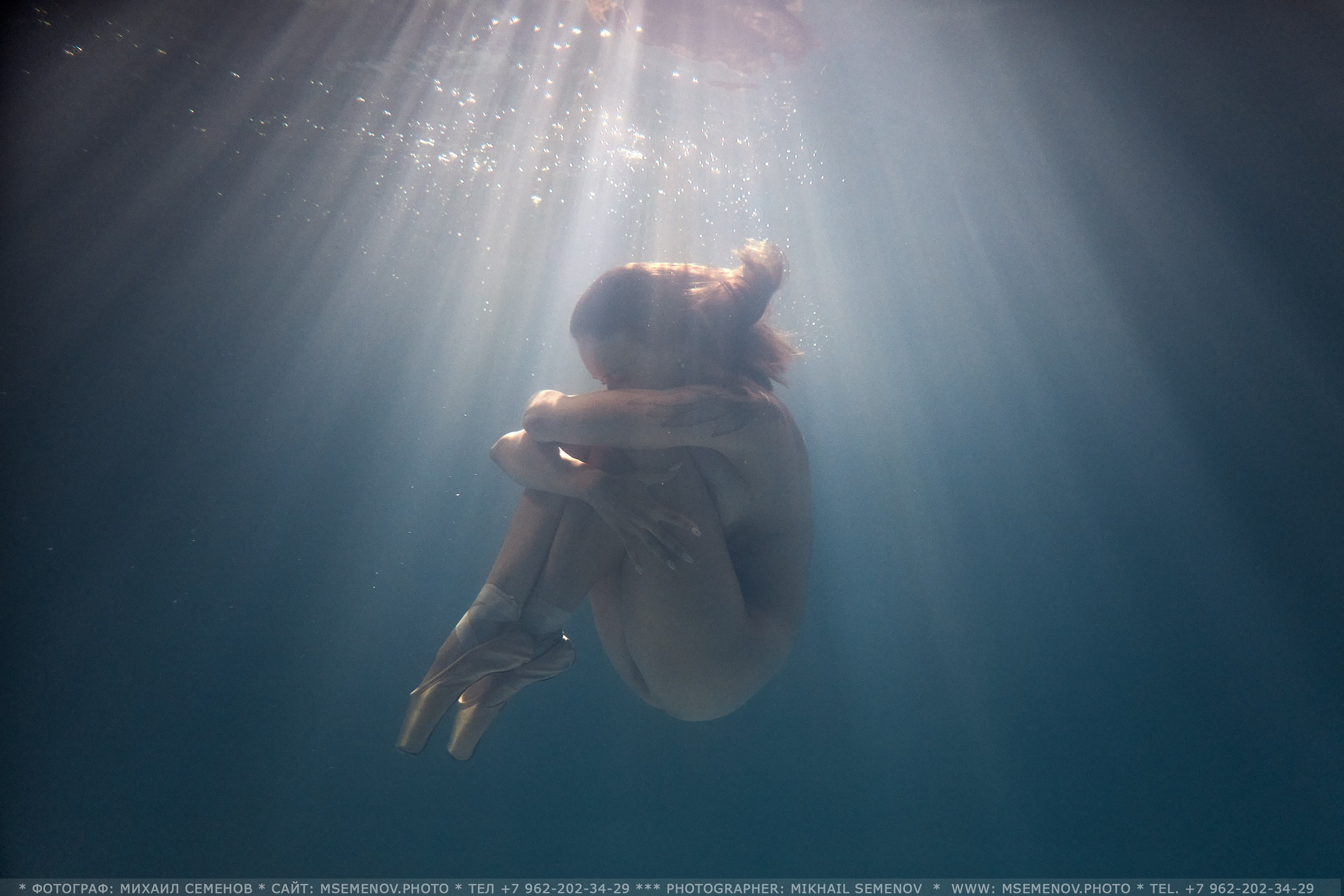 Подводная фотосессия Анжелика и Карина. Фотограф в Ярославле Михаил Семенов